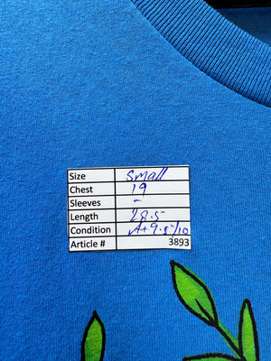 ® Small | Chest: 19" | Blue | T-Shirt | Cotton - Poly | 3893 - Genuine Maal