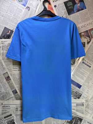 ® Small | Chest: 19" | Blue | T-Shirt | Cotton - Poly | 3893 - Genuine Maal