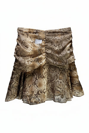 Primark® XS | Bust: 13" | Snakeskin | Crop Top | B7 - 5236 - Genuine Maal