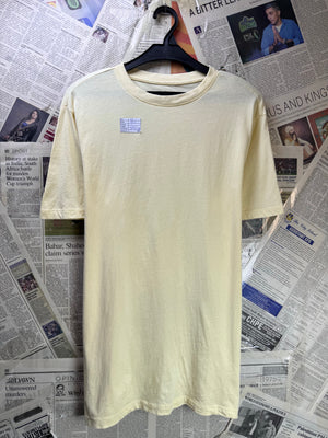Primark® XS | Light Yellow | Chest: 18.5" | T-Shirt | Cotton | 3899 - Genuine Maal