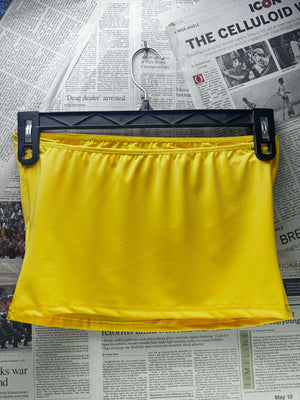 ® XS | Bust: 13.5" | Canary Yellow | Crop Top | B7 - 5320 - Genuine Maal