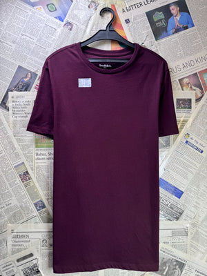 Goodfellow® Small | Chest: 19.5" | Maroon | T-Shirt | Cotton - Poly | 4232 - Genuine Maal