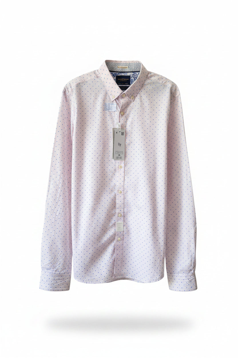 Denim & Flower® XL | Bust: 22" | White | Shirt | Cotton | 629