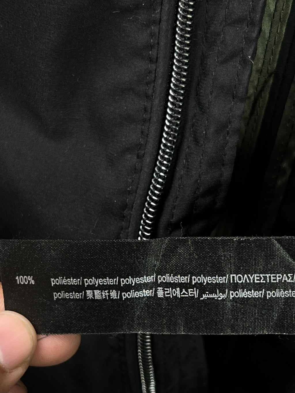 Pull & Bear® Large | Chest: 23.5" | Black | Bomber Jacket | 1776 - Genuine Maal