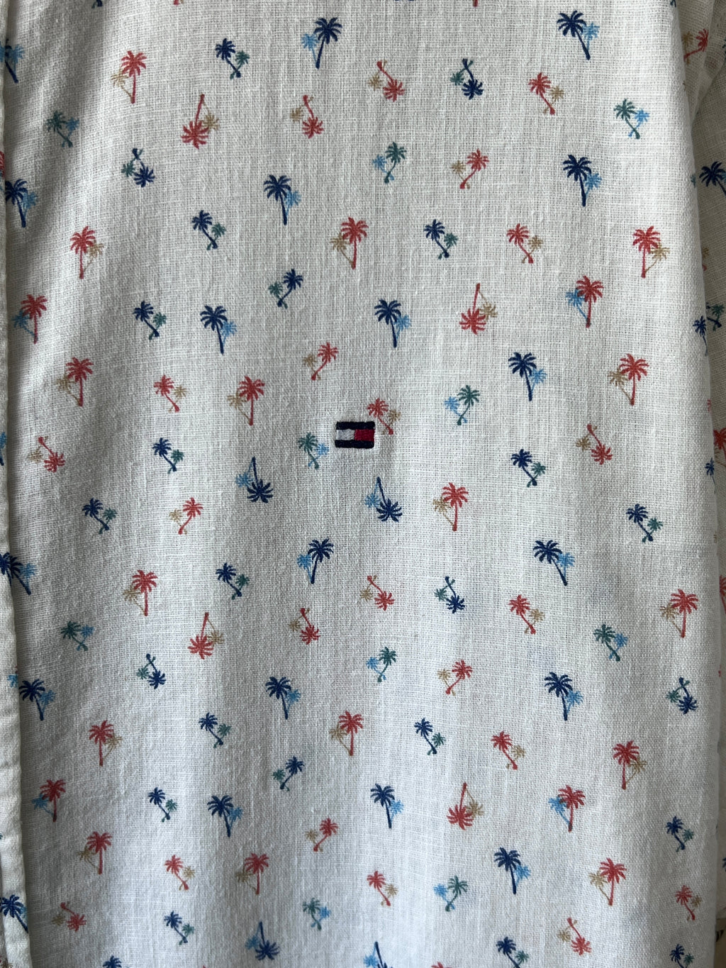 Tommy Hilfig*r® Medium | Chest 22.5 | Floral in Linen Blend | 2294 - Genuine Maal