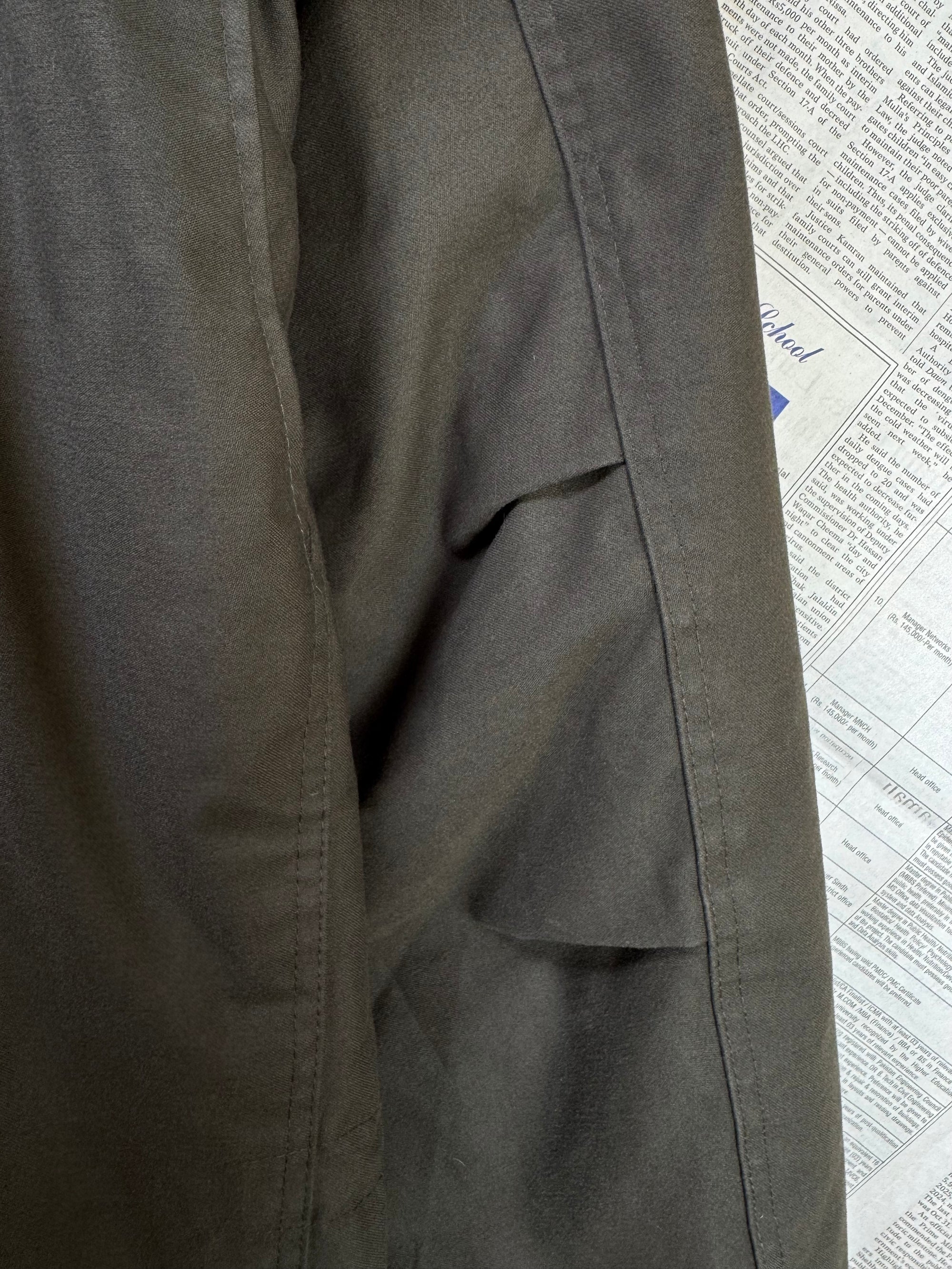 Vintage Carhartt® Large | Chest: 23.5" | Dark Olive | Hickman Jacket | Cotton - Poly | 3407 - Genuine Maal