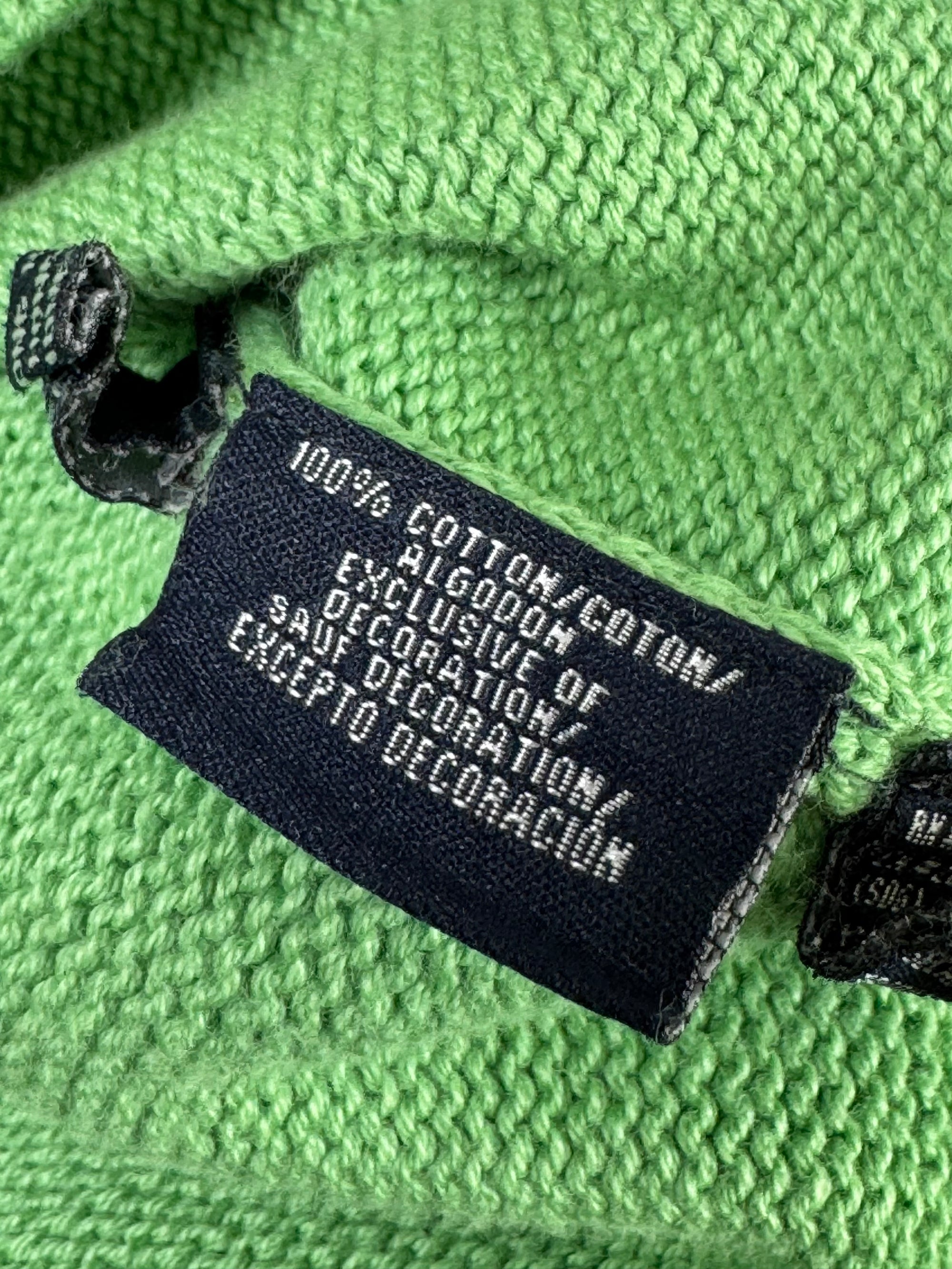 T*mmy Hilfiger® Medium | Chest: 21.5" | Parrot Green | Knit Sweater | Cotton | 3426 - Genuine Maal