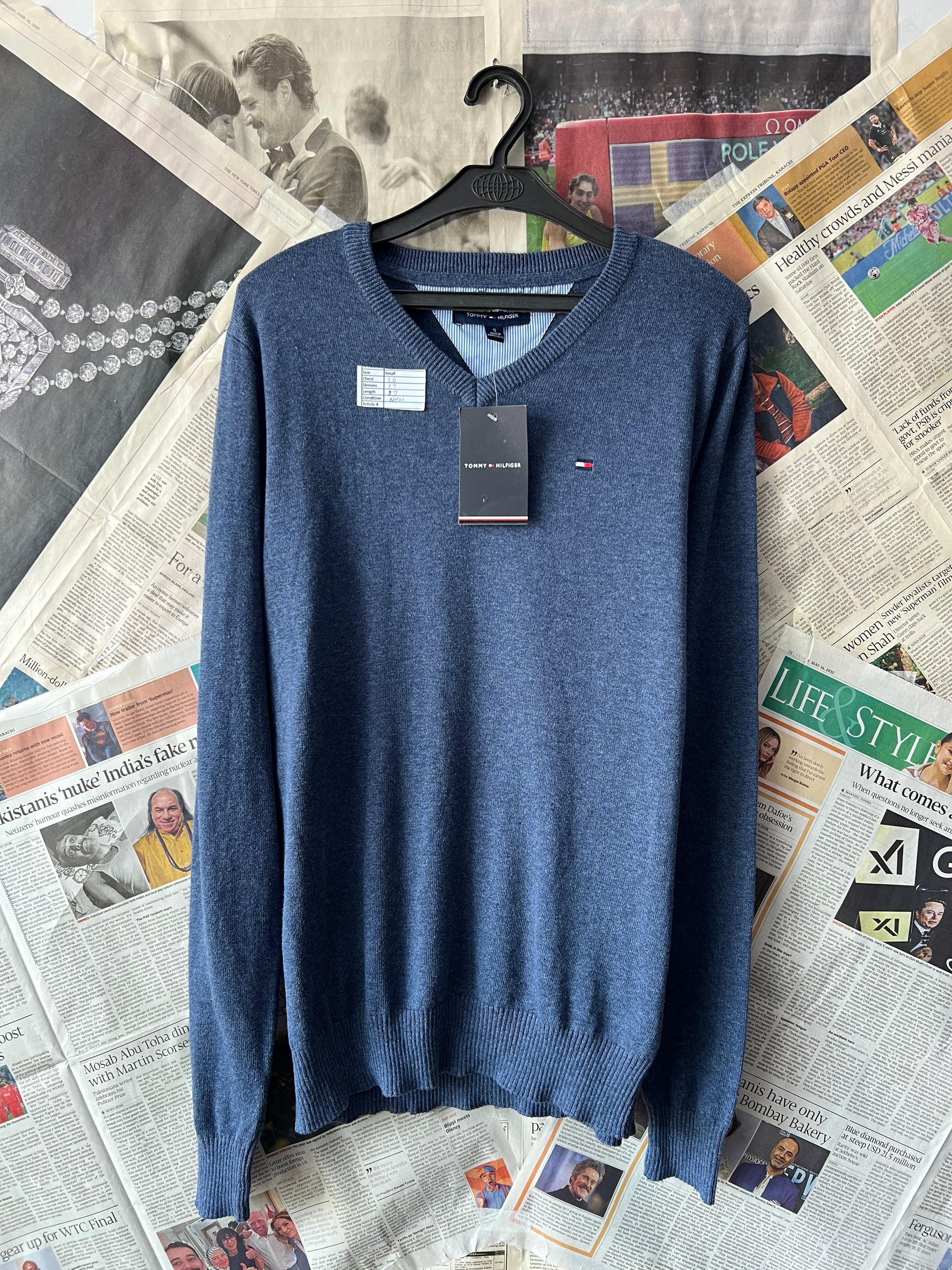 Tommy Hilfig*r® Small | Chest: 20" | Sweater | Cotton