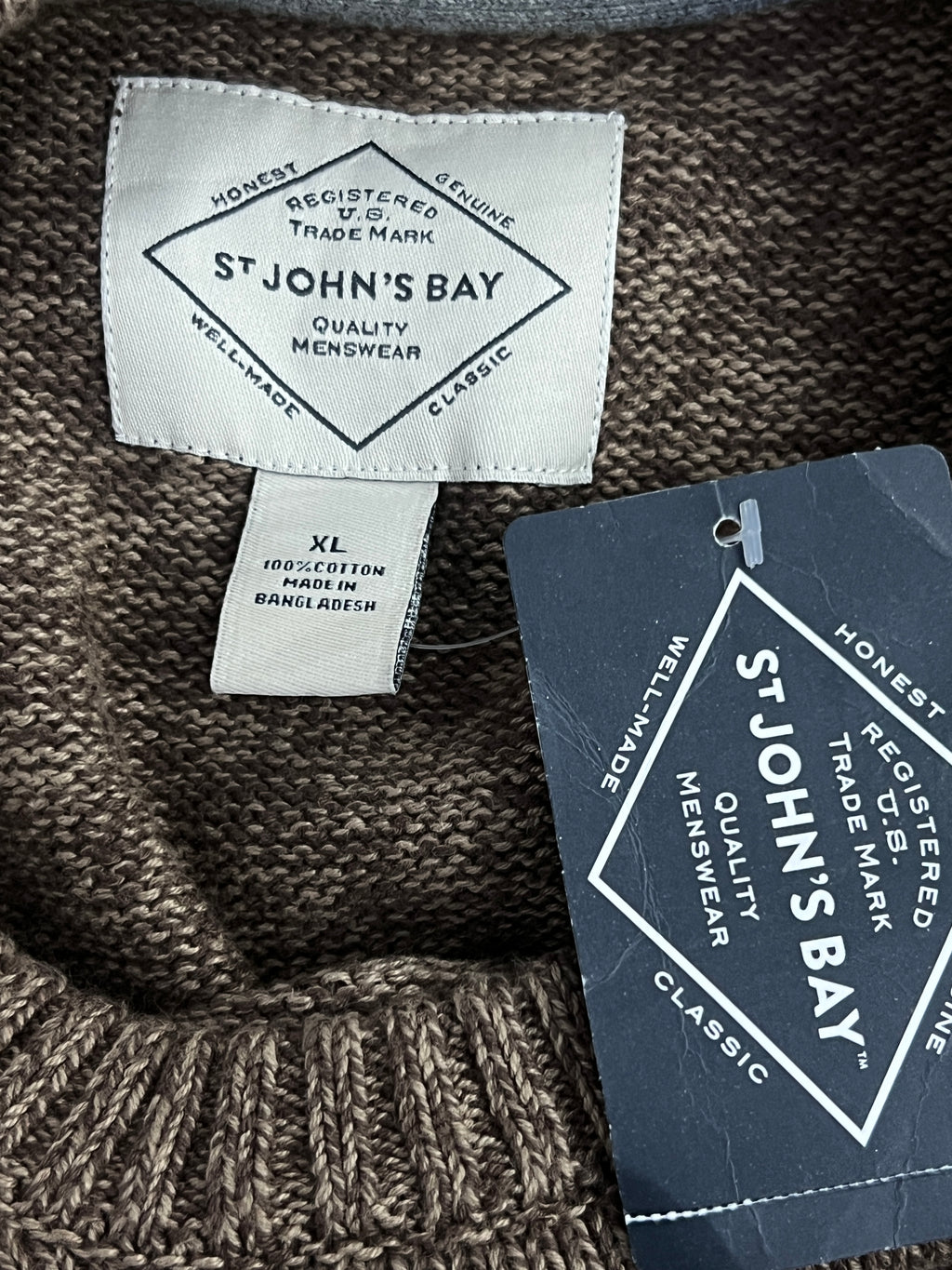 St. John’s Bay® Large | Chest: 23" | Rust | Sweater | 2302 - Genuine Maal