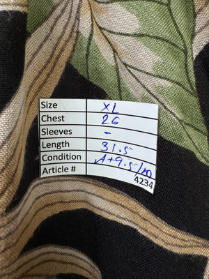 Asos® XL | Chest: 26" | Floral | Hawaii Shirt | Viscose | 4234 - Genuine Maal
