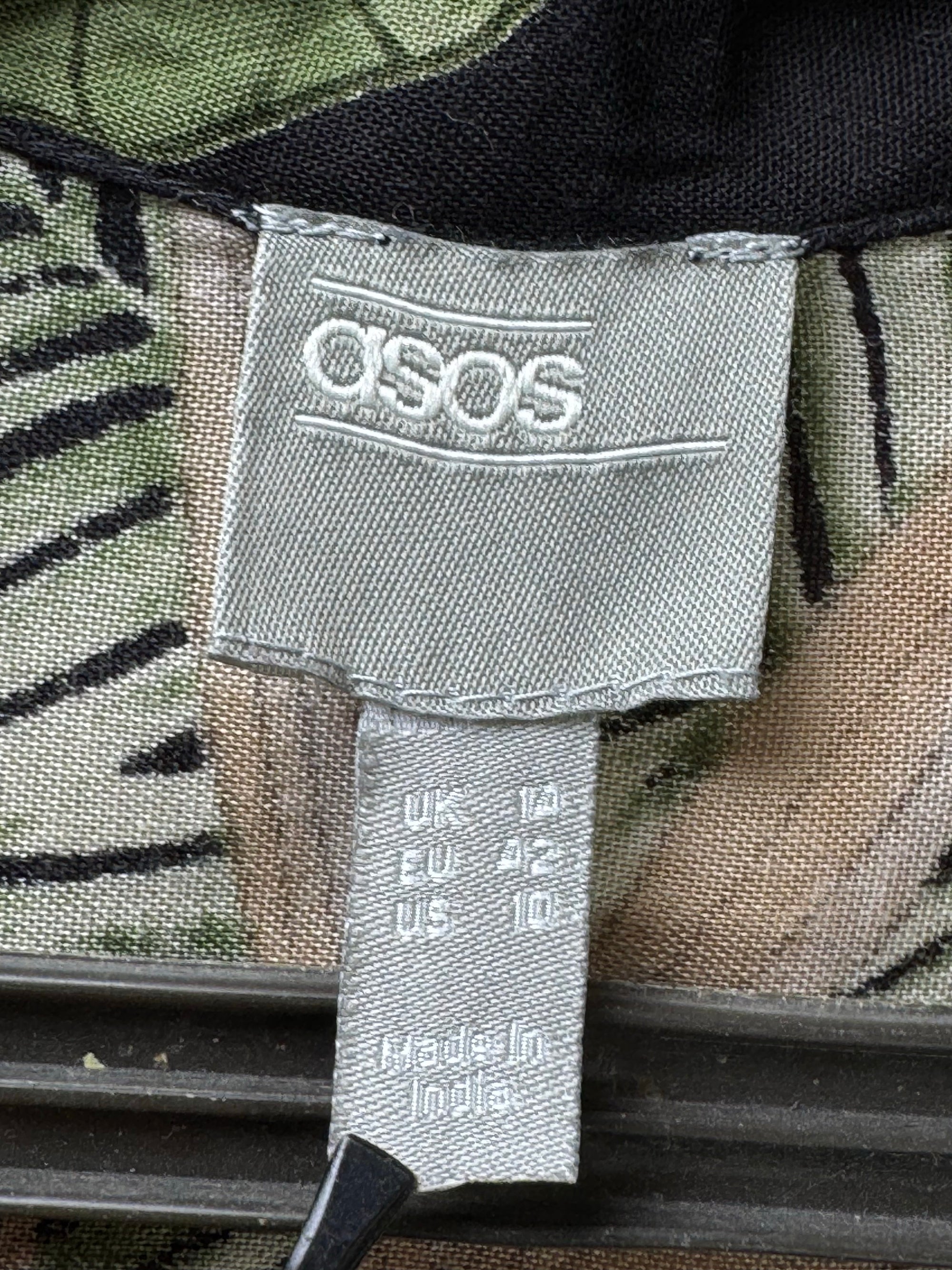 Asos® XL | Chest: 26" | Floral | Hawaii Shirt | Viscose | 4234 - Genuine Maal