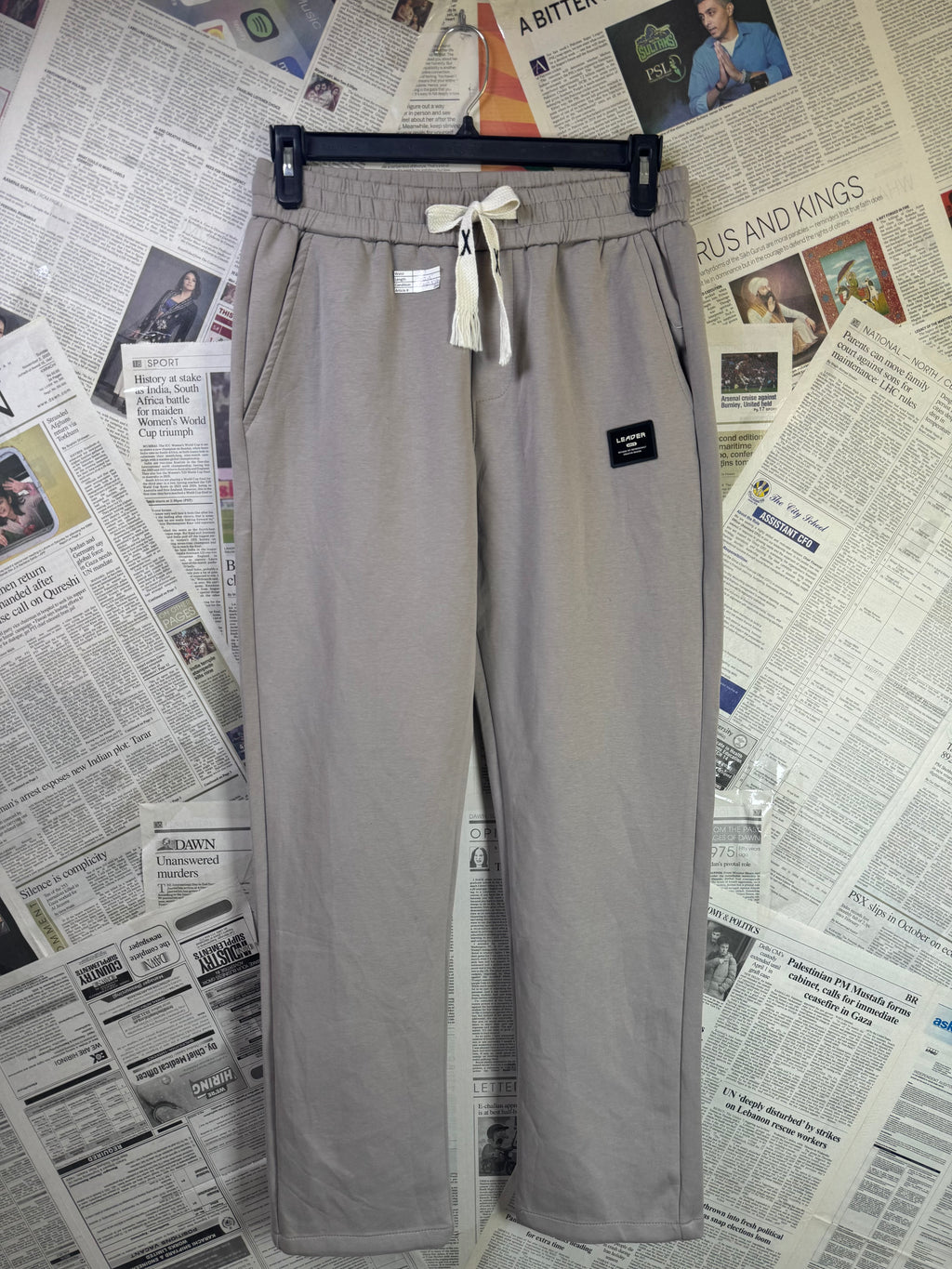 Alfakhamah® Waist: 30" | Sand | Casual Trouser | Stretch Lining | 2895 - Genuine Maal