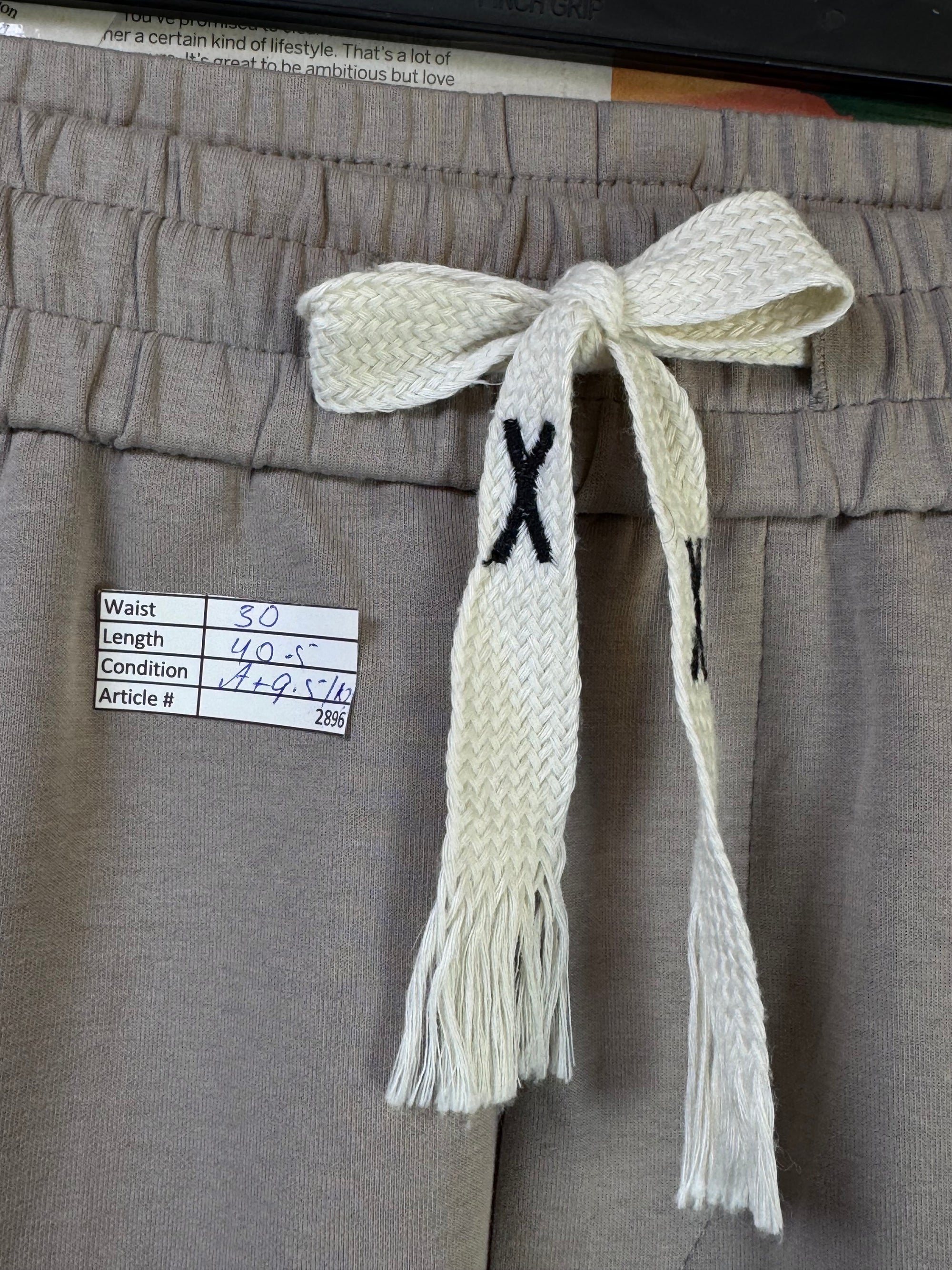 Alfakhamah® Waist: 30" | Sand | Casual Trouser | Stretch Lining | 2895 - Genuine Maal