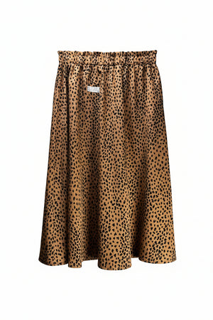 Shein® Waist: 26" to 28" | Cheetah Print Tan | Midi Skirt | B7 - 3051 - Genuine Maal