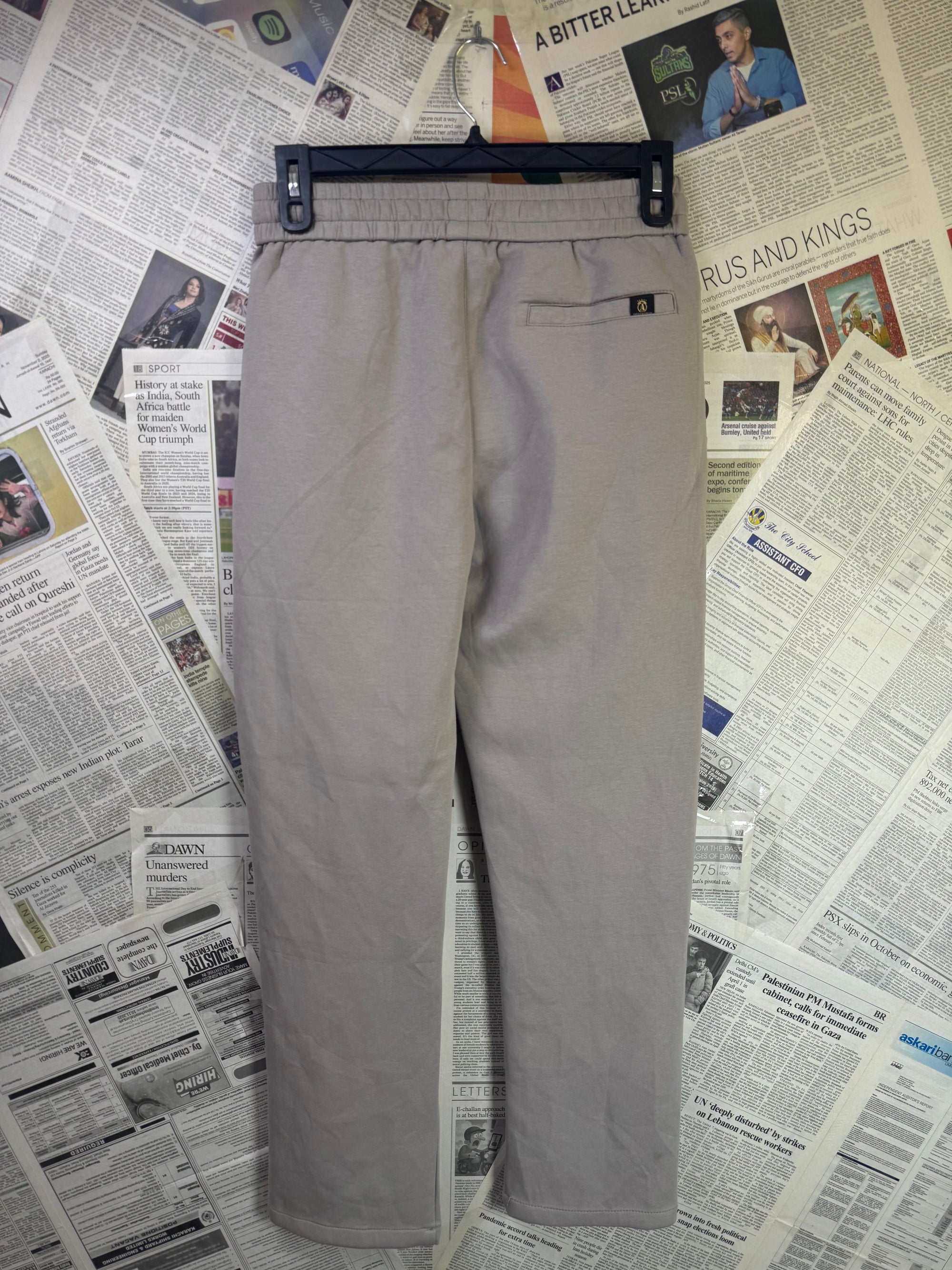 Alfakhamah® Waist: 30" | Sand | Casual Trouser | Stretch Lining | 2895 - Genuine Maal