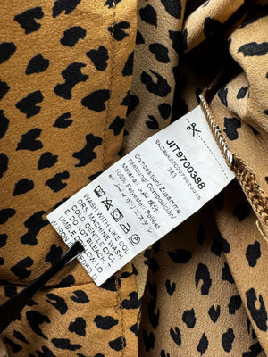 Shein® Waist: 26" to 28" | Cheetah Print Tan | Midi Skirt | B7 - 3051 - Genuine Maal