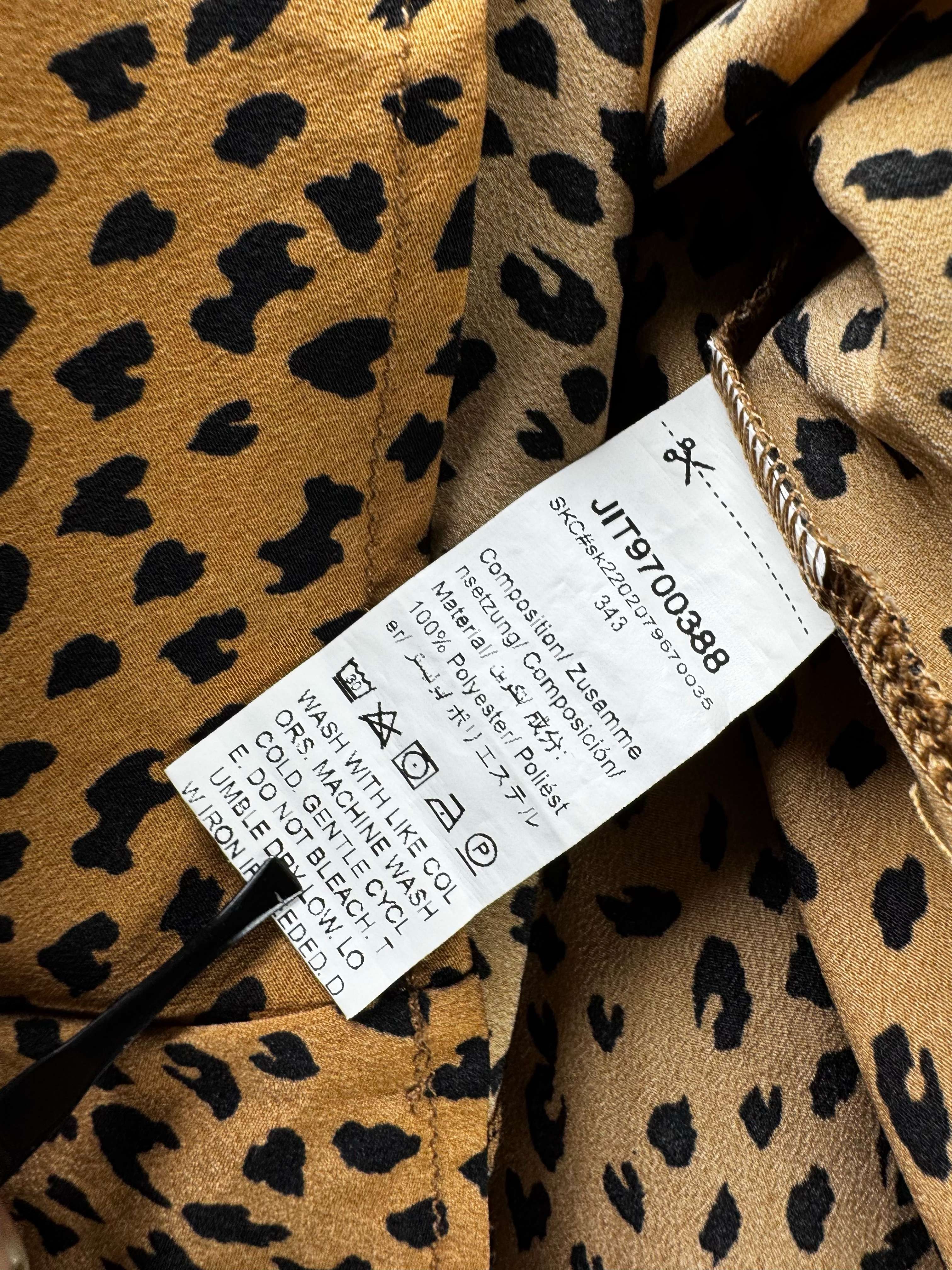 Shein® Waist: 26" to 28" | Cheetah Print Tan | Midi Skirt | B7 - 3051 - Genuine Maal