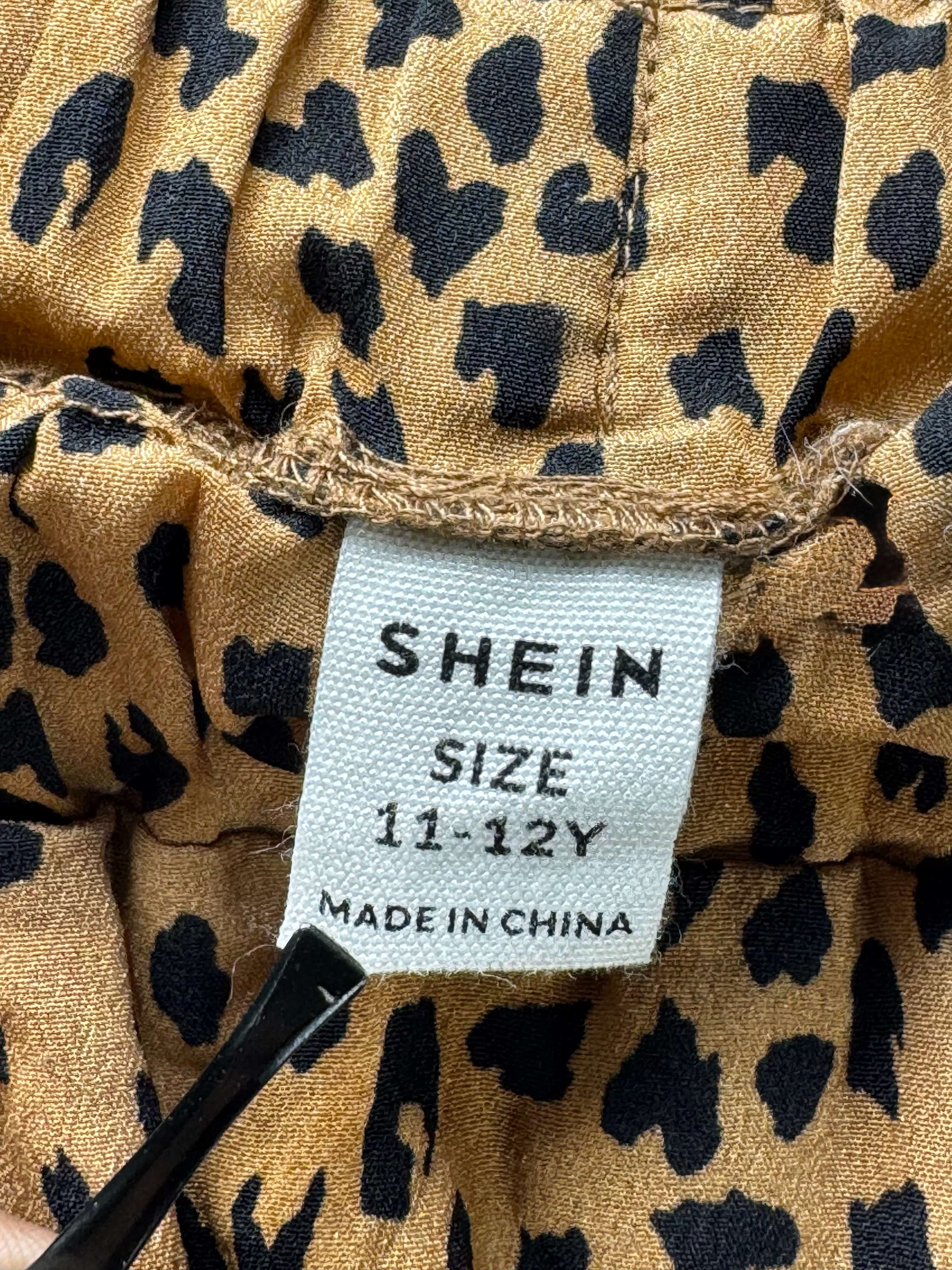 Shein® Waist: 26" to 28" | Cheetah Print Tan | Midi Skirt | B7 - 3051 - Genuine Maal