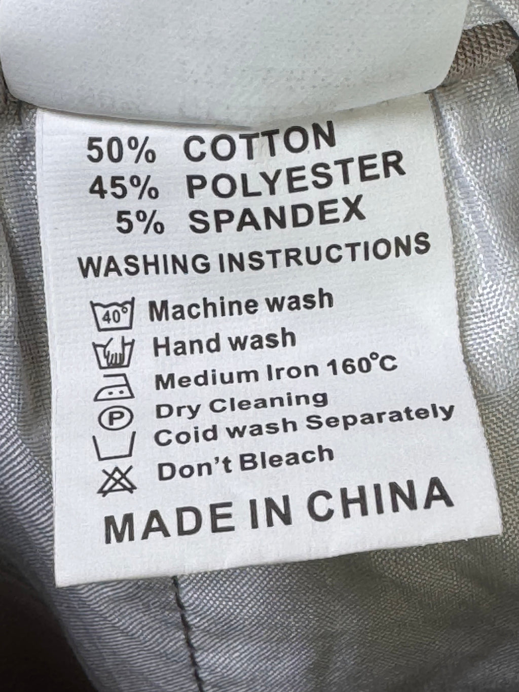 Alfakhamah® Waist: 30" | Sand | Casual Trouser | Stretch Lining | 2895 - Genuine Maal