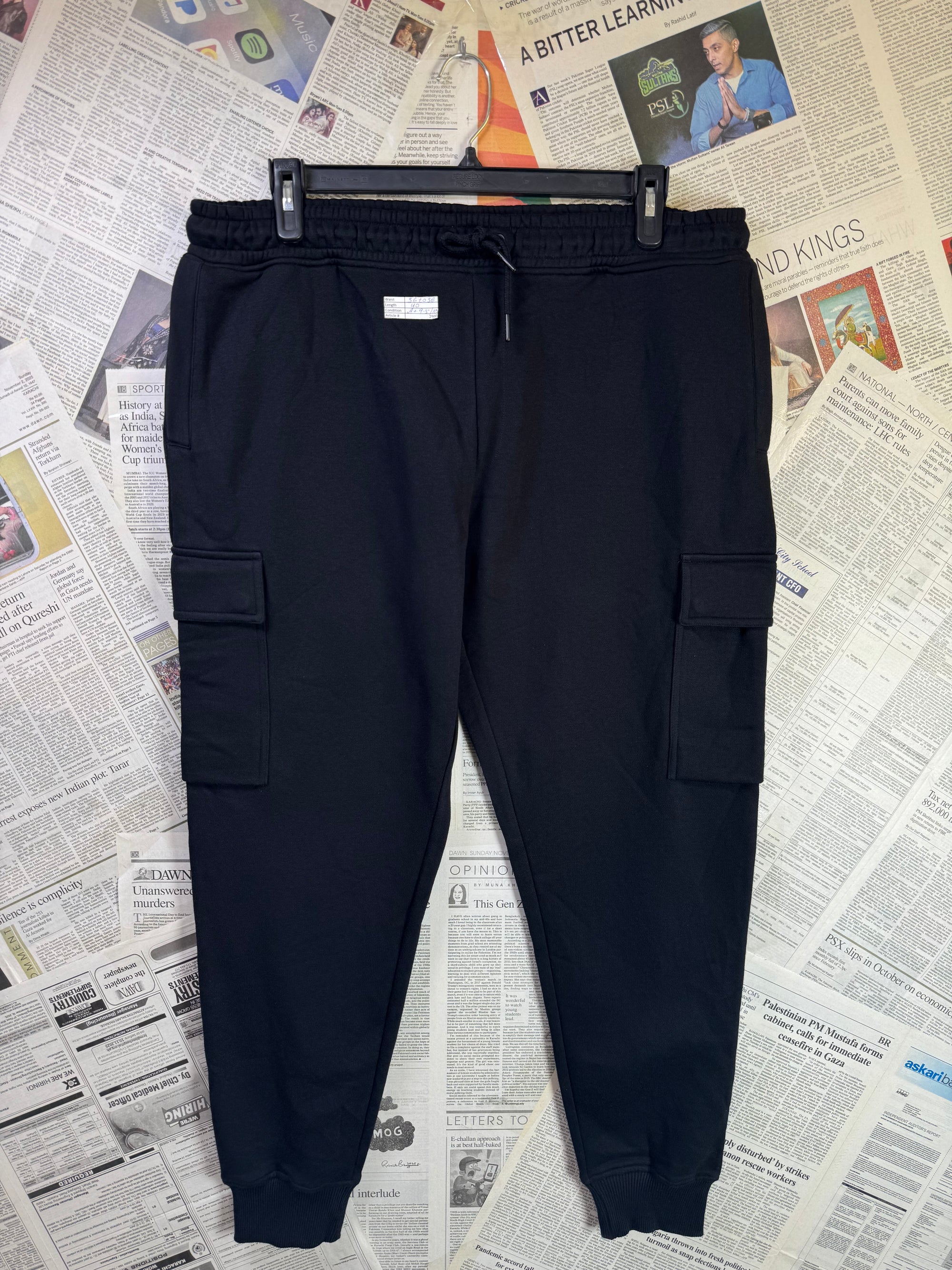 Next® Waist: 36" to 38" | Black | Trouser | 2900 - Genuine Maal