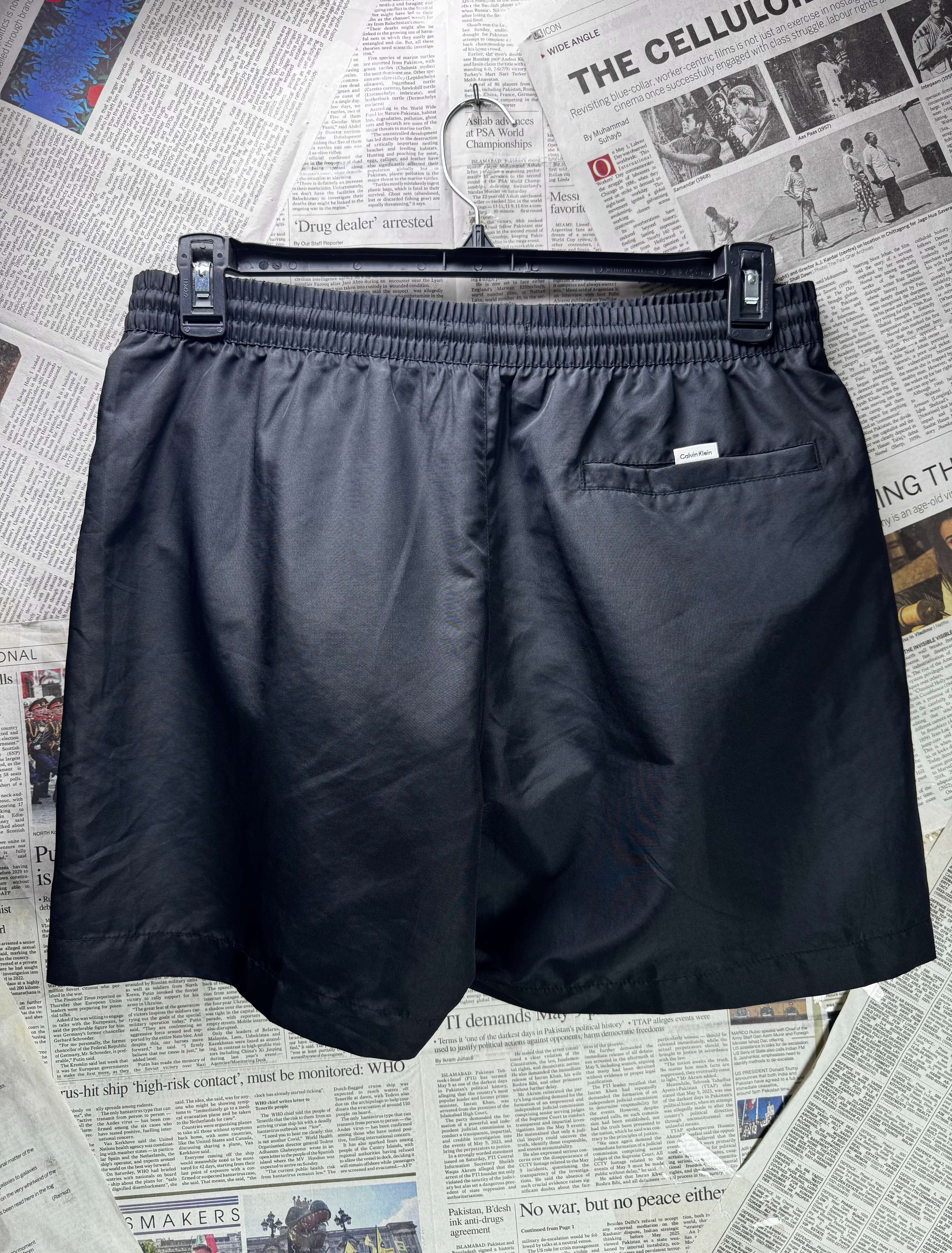 Calvin Klein® Waist: 32" to 34" | Black | Swim Shorts | Polyester | 3130 - Genuine Maal