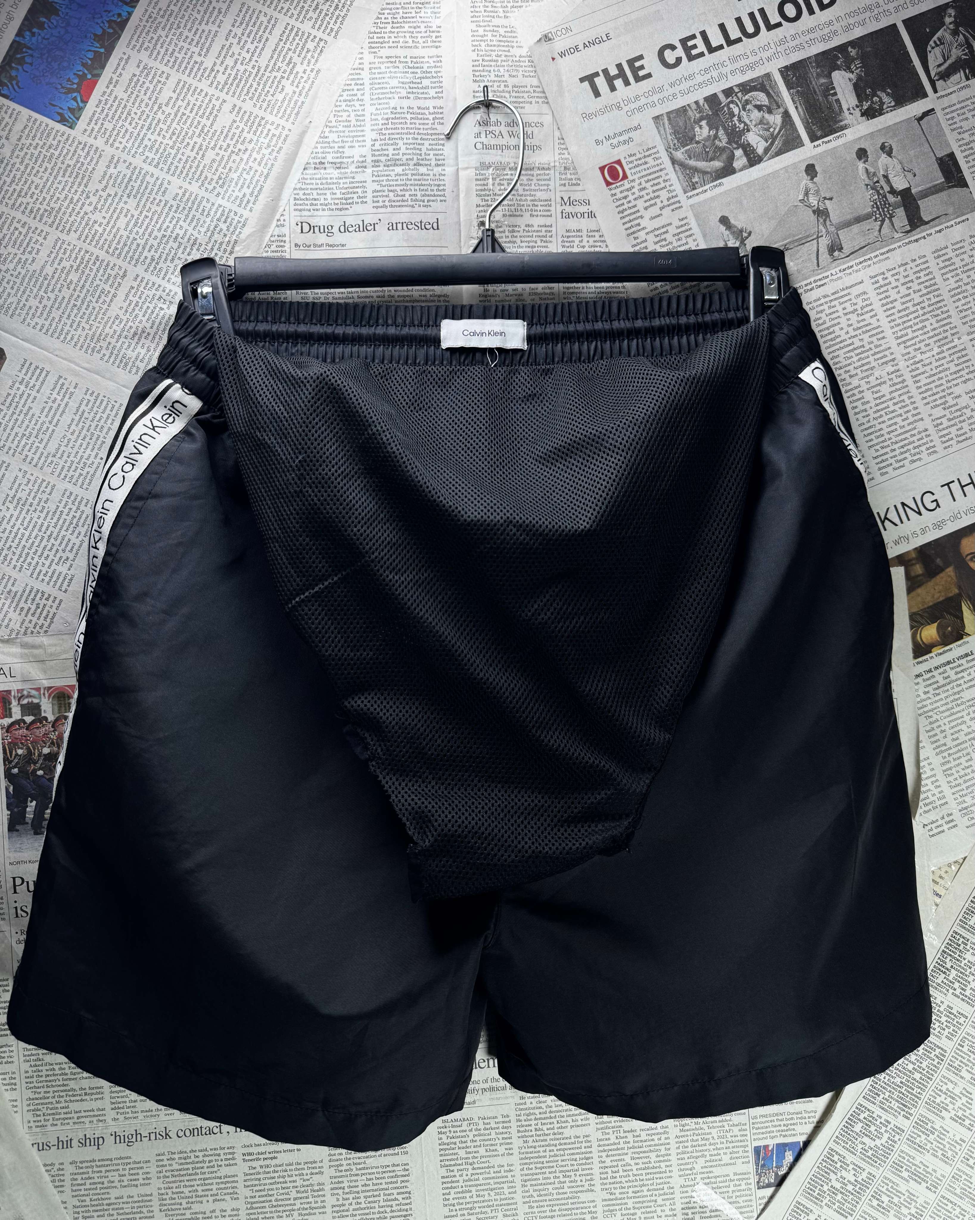Calvin Klein® Waist: 32" to 34" | Black | Swim Shorts | Polyester | 3130 - Genuine Maal