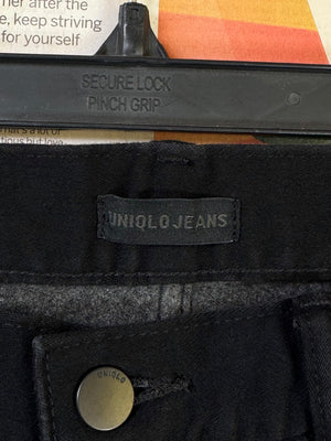 Uniqlo® Waist: 30" | Black | Denim Pant | Fit: Slim | 2888 - Genuine Maal