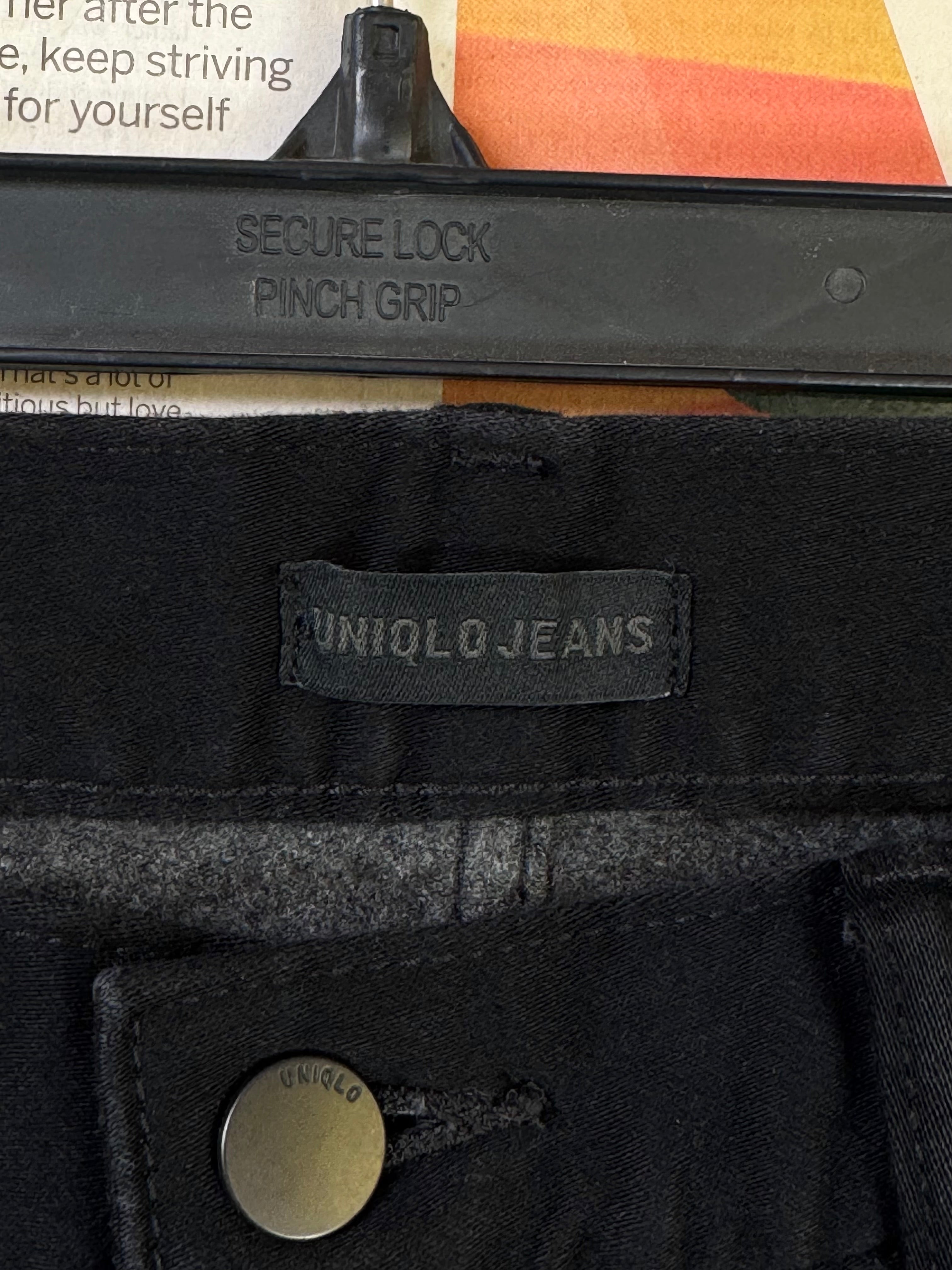 Uniqlo® Waist: 30" | Black | Denim Pant | Fit: Slim | 2888 - Genuine Maal