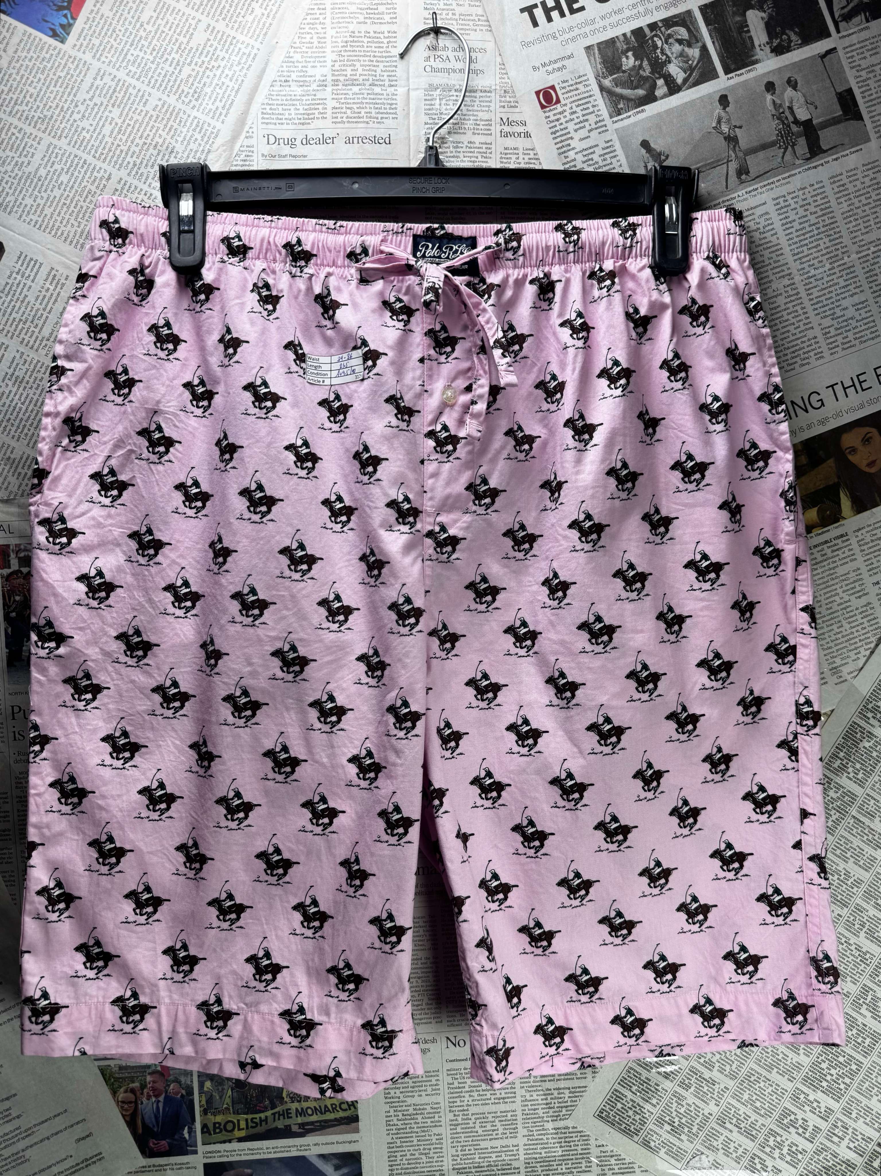 Ralph Lauren® XL | Chest: 26" | Co - ord Set Shirt with Shorts | Cotton | 5229 - Genuine Maal
