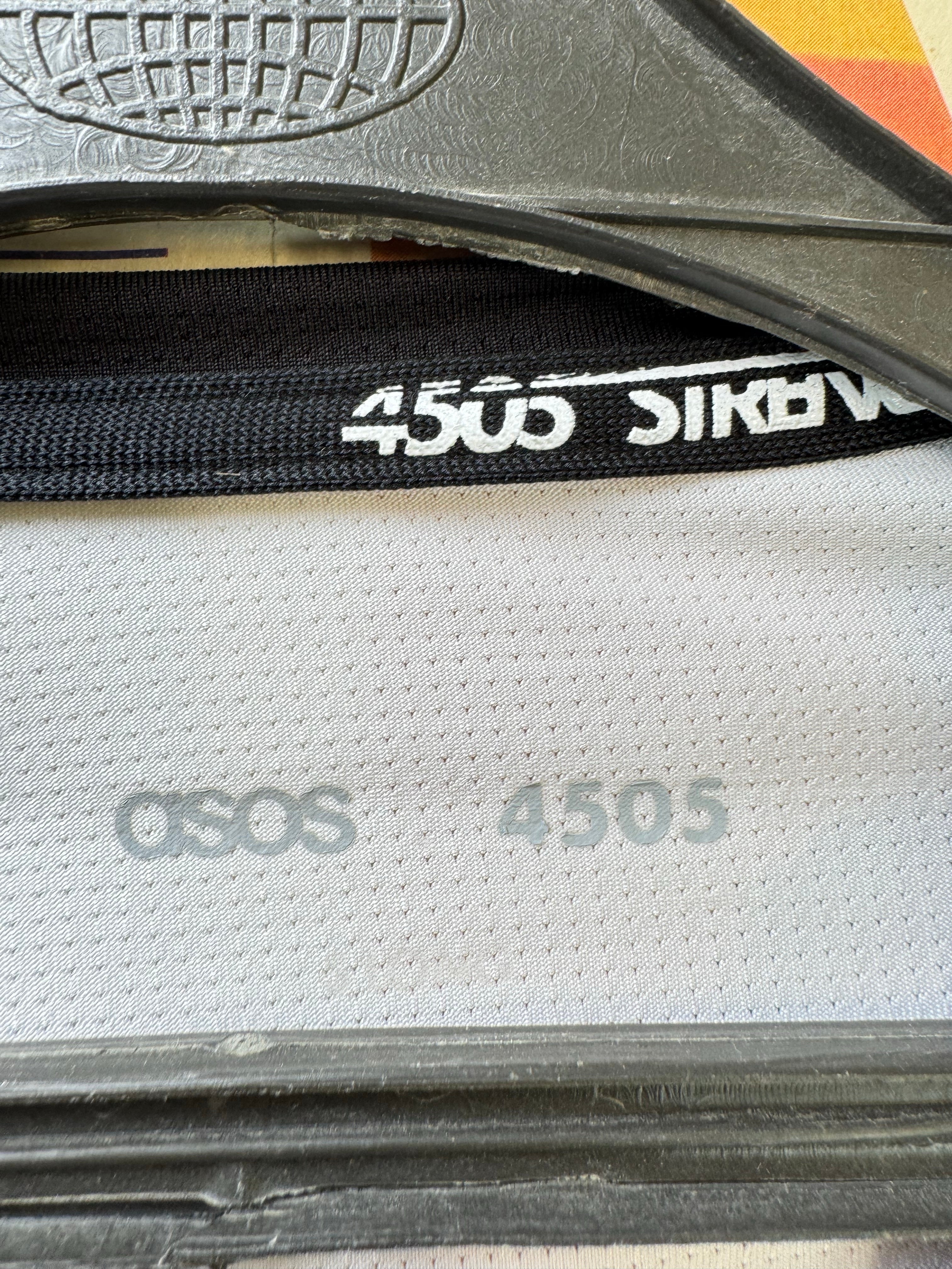 Asos® XS | Chest: 17" | White | Gym T-Shirt | Poly - Elastane | 4094 - Genuine Maal