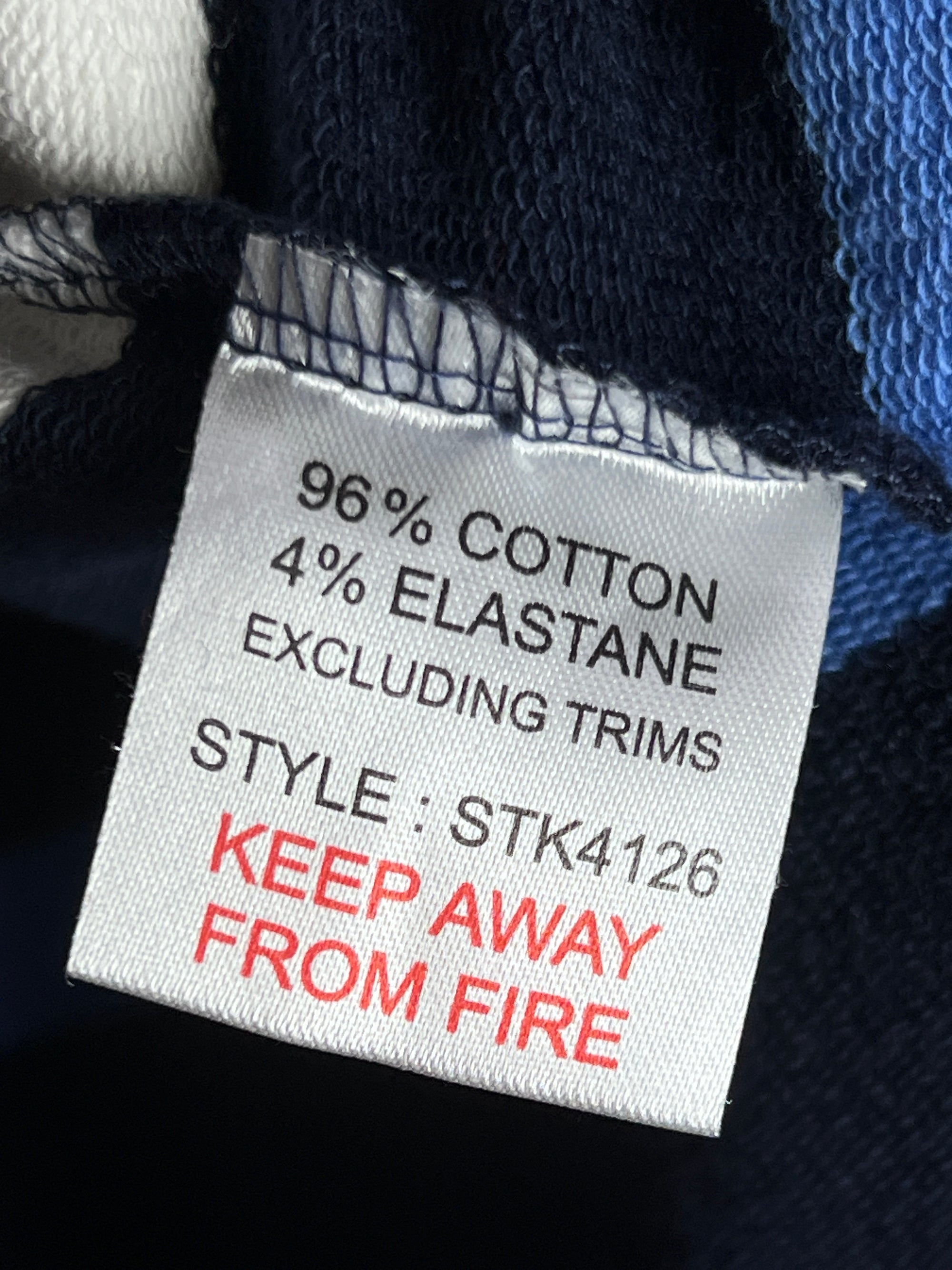 Arctic Storm® Medium | Chest 21.5 | Blue & Red | Mock Neck Pullover | Cotton - Elastane | 2085 - Genuine Maal