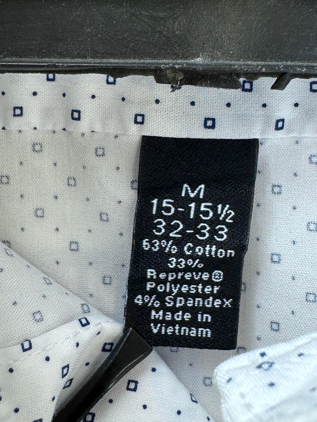 JF® Medium | Chest: 21.5" | White with Print | Shirt | Cotton - Poly - Spandex | 3900 - Genuine Maal