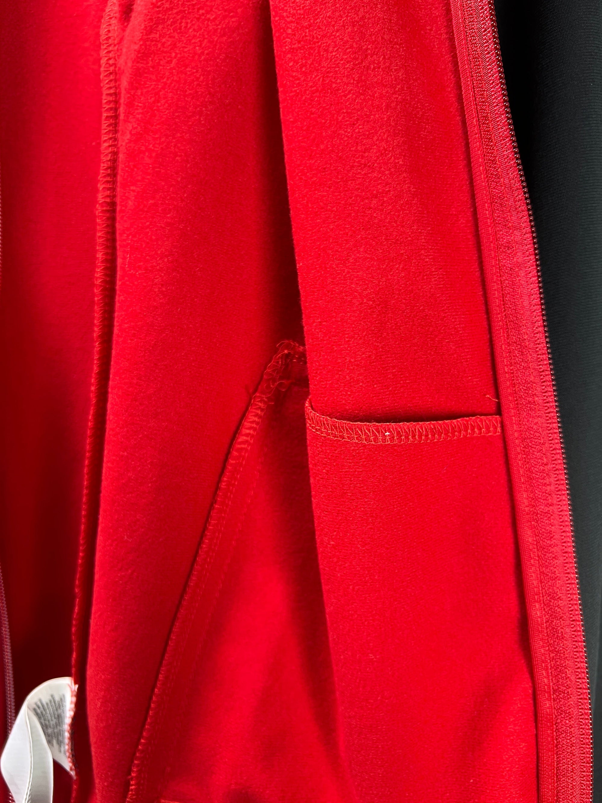 N*ke® Small | Chest: 20" | Red | Bomber Jacket | Poly | 2071 - Genuine Maal