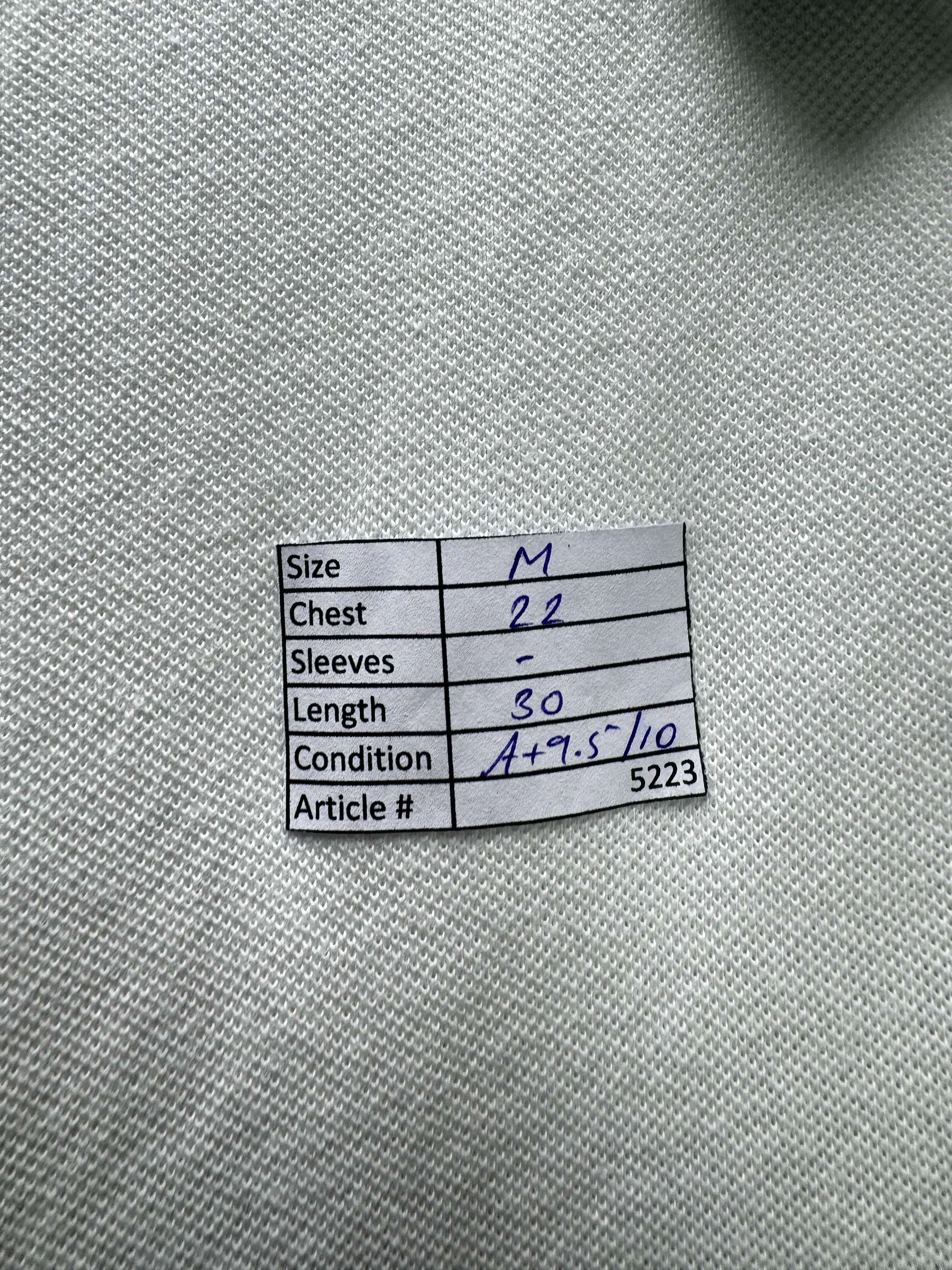 Guess® Medium | Chest: 22" | White | Polo | Cotton | 5223 - Genuine Maal