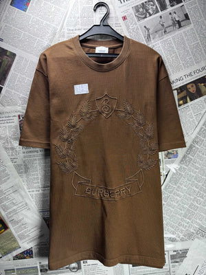 Burberry® Large | Chest: 23" | Brown | T-Shirt | Cotton | 5226 - Genuine Maal