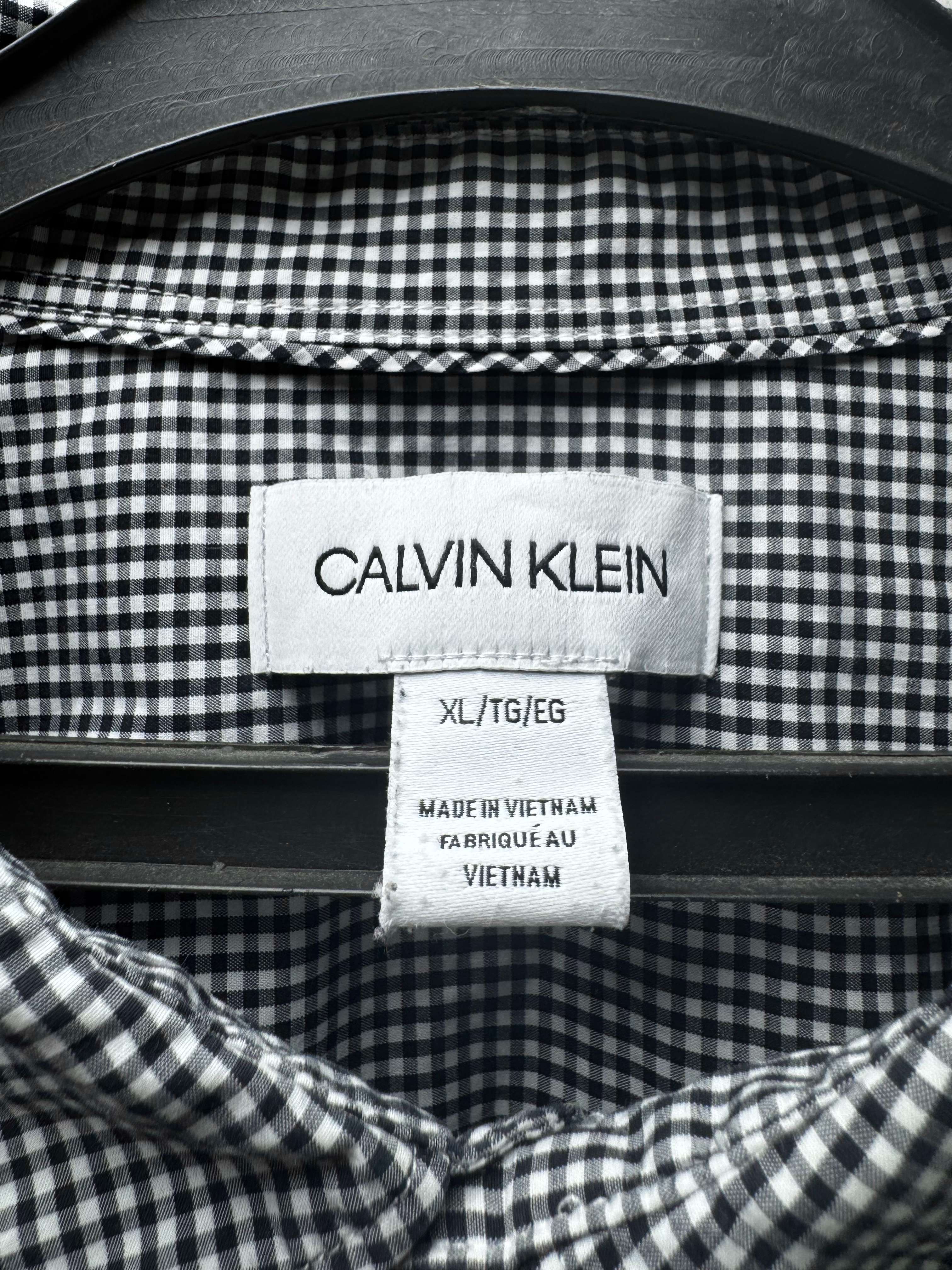 Calvin Klein® L/XL | Chest: 24.5" | Check | Shirt | Cotton | 5234 - Genuine Maal