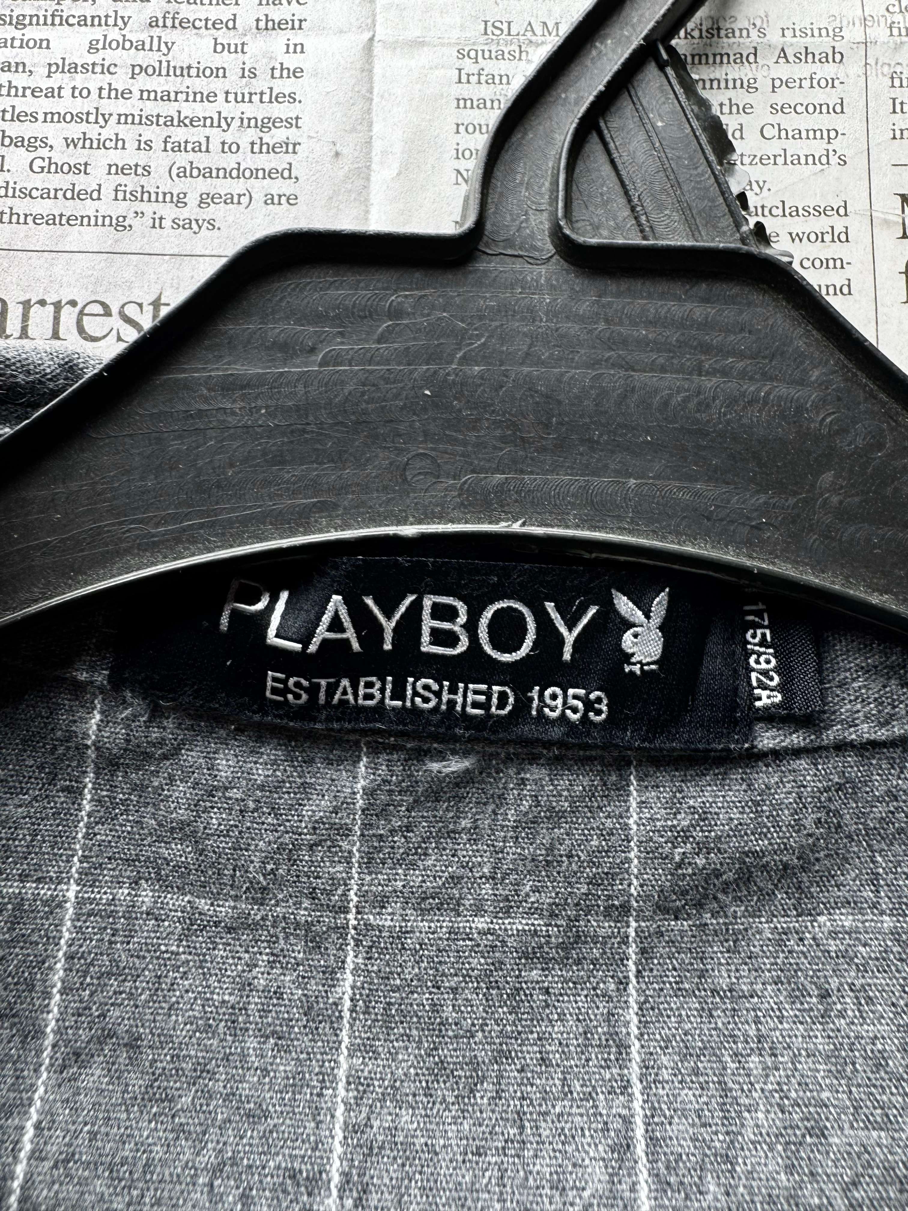 Playboy® Small | Chest: 20.5" | Check | Shirt | Cotton | 5225 - Genuine Maal
