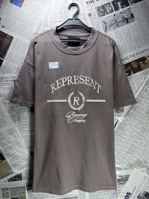 Represent® XL | Chest: 25" | Blue Check | T-Shirt | Cotton | 5228 - Genuine Maal