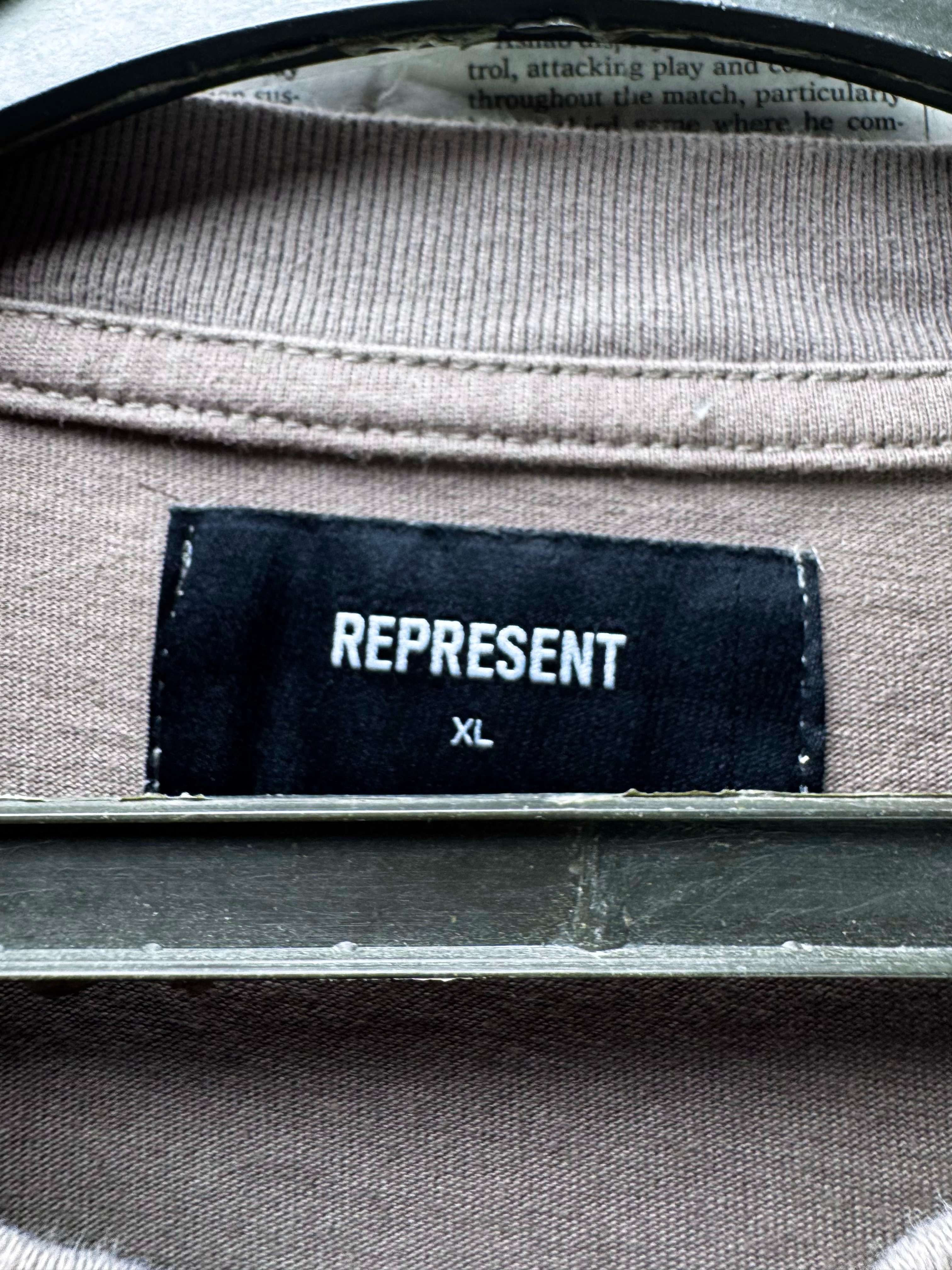 Represent® XL | Chest: 25" | Blue Check | T-Shirt | Cotton | 5228 - Genuine Maal