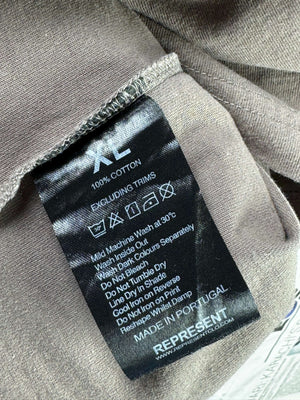 Represent® XL | Chest: 25" | Blue Check | T-Shirt | Cotton | 5228 - Genuine Maal