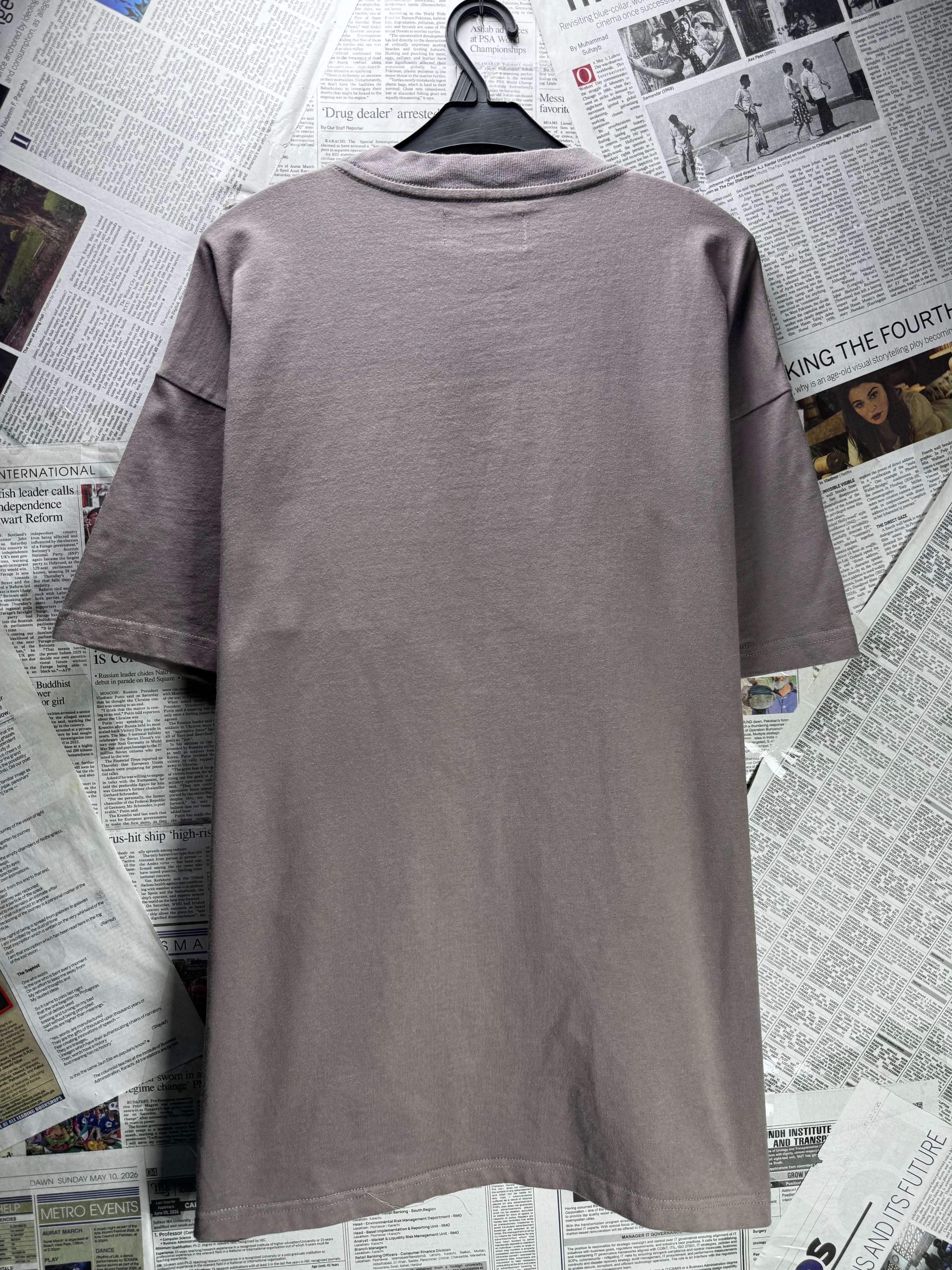 Represent® XL | Chest: 25" | Blue Check | T-Shirt | Cotton | 5228 - Genuine Maal