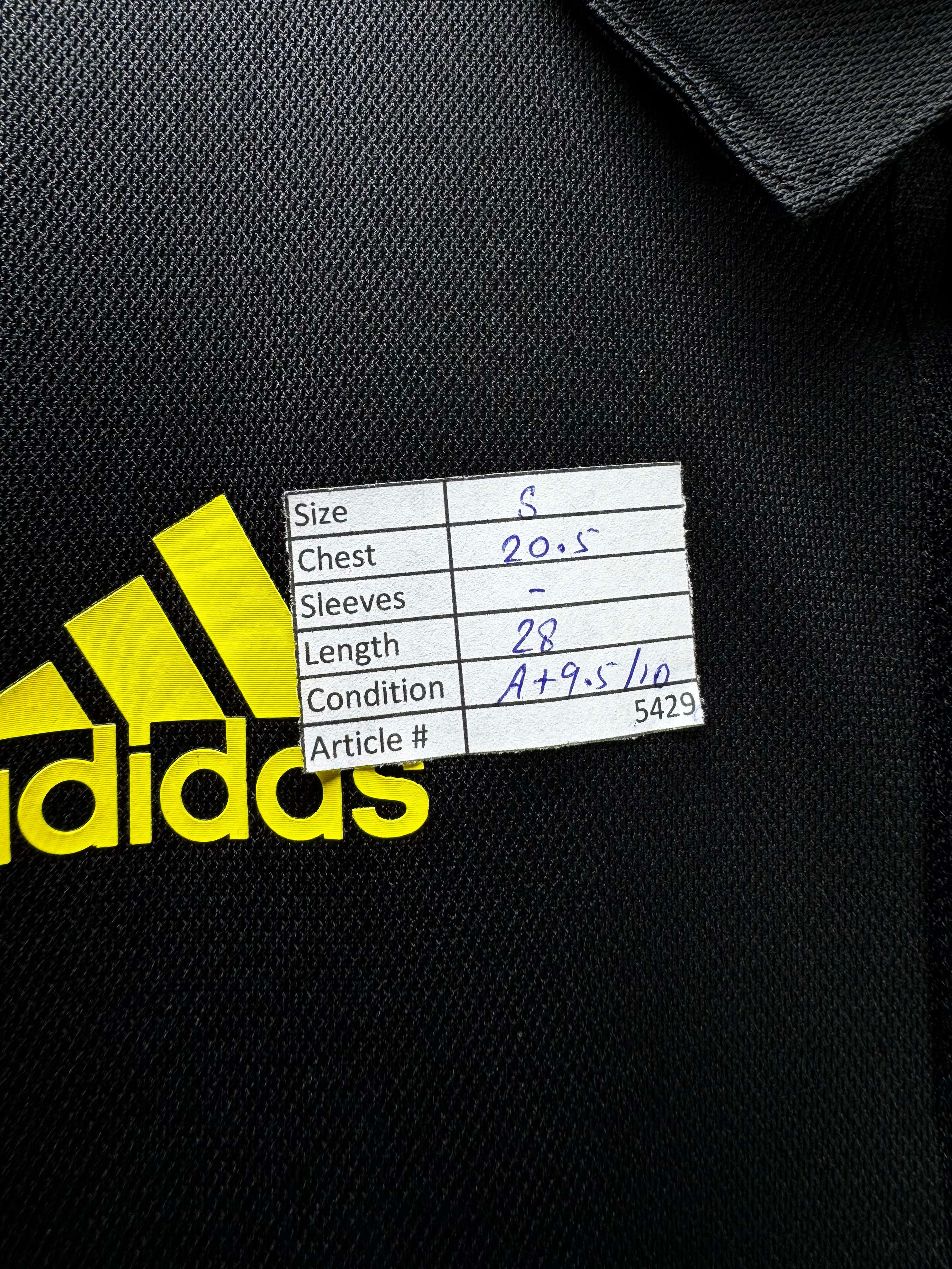 Adi*as® Small | Chest: 20.5" | Manchester United | Sports Football Polo | Polyester | 5429 - Genuine Maal