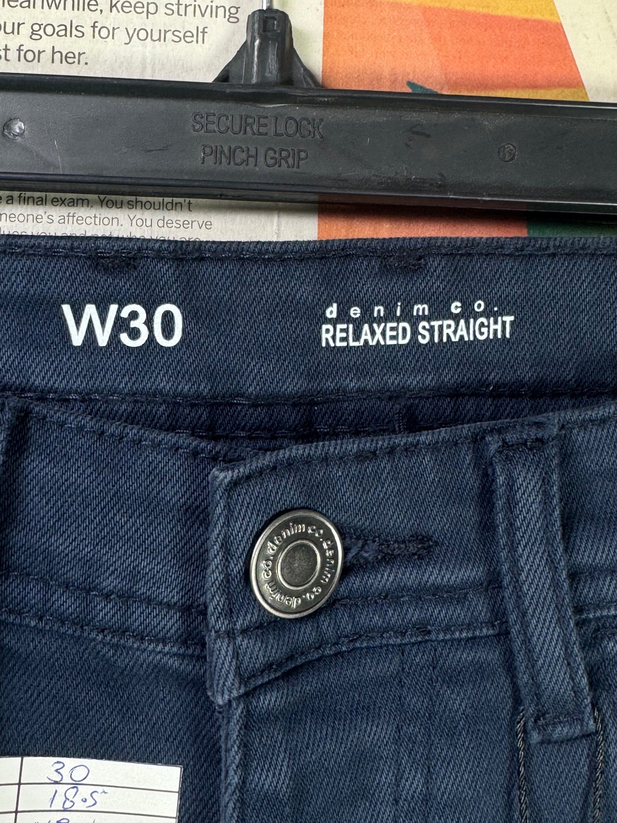 Denim Co.® Waist: 30" | Blue | Denim Shorts | Fit: Straight | 2917 - Genuine Maal