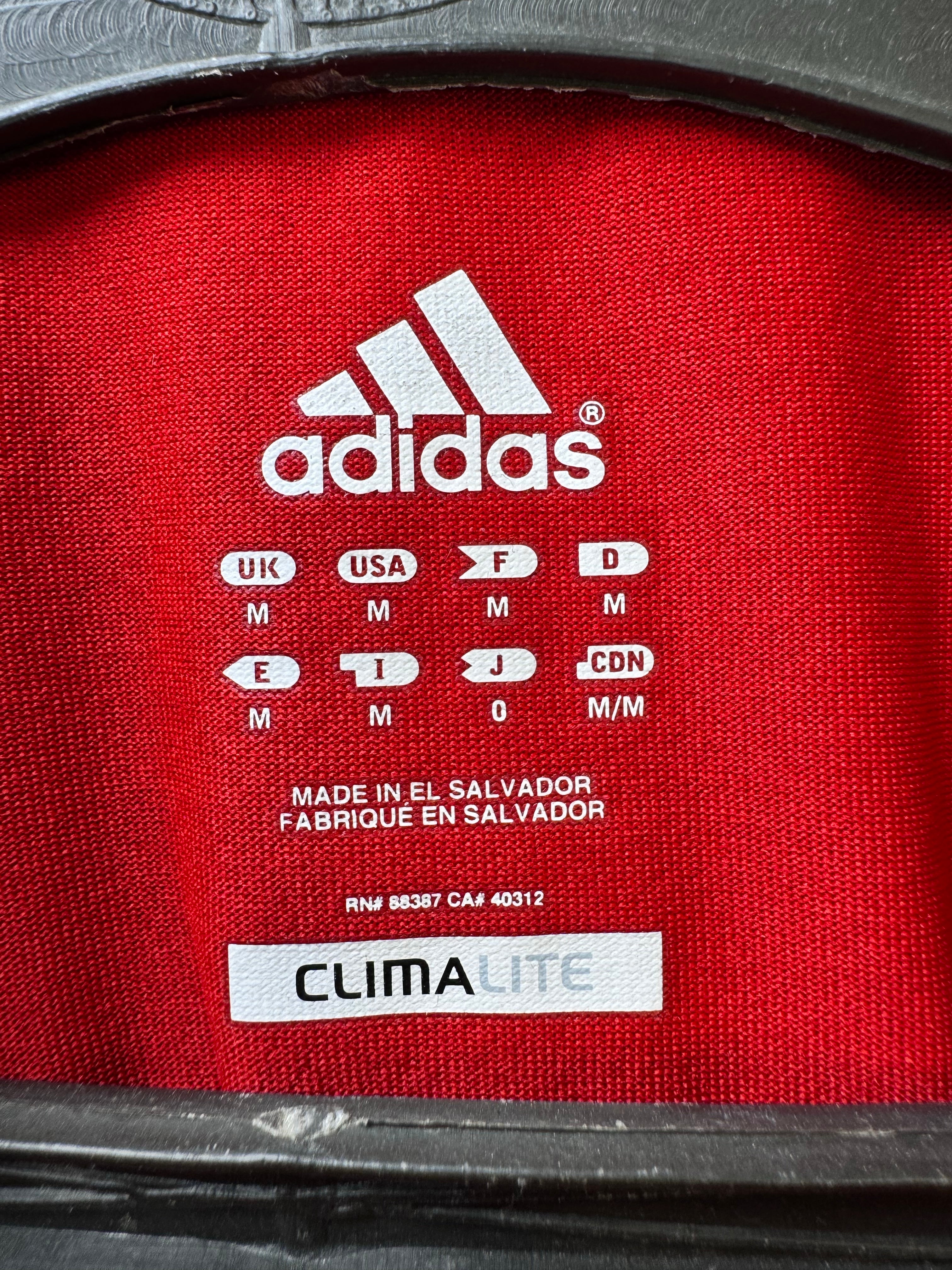 Adid*s® Small | Chest: 20" | Red | Sports T-Shirt | Poly | 4251 - Genuine Maal