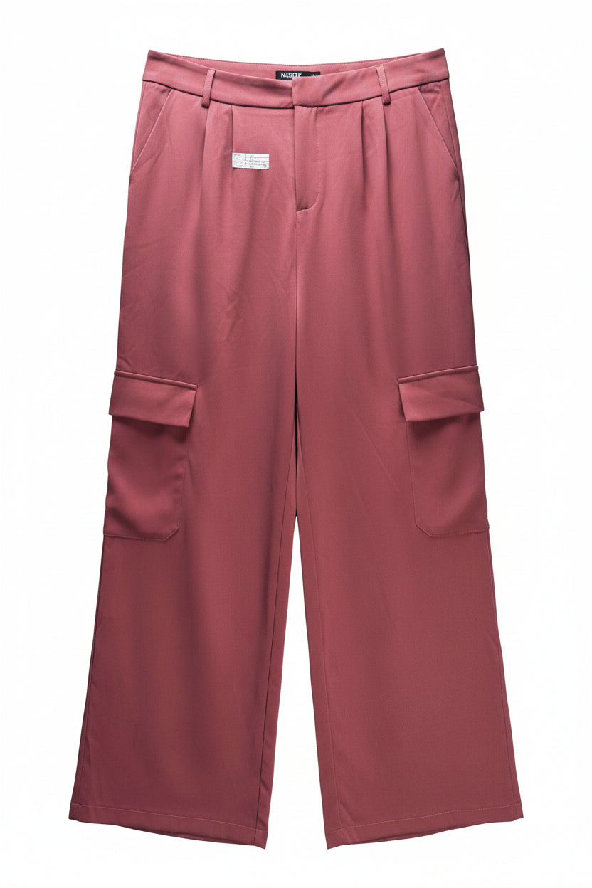 Nasty Gal® Waist: 30" | Terracotta | Palazzo Pants | B8 - 3030 - Genuine Maal