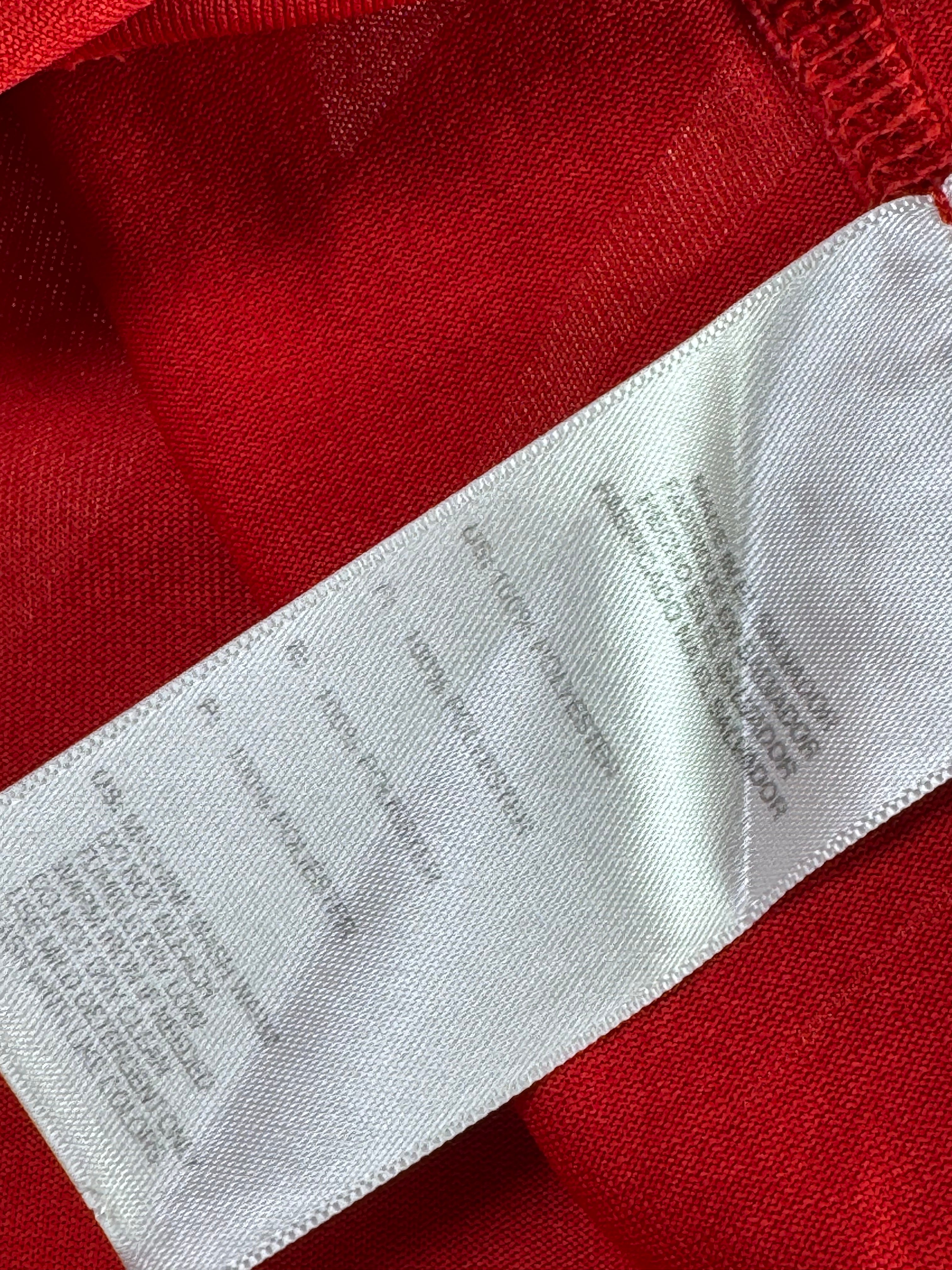 Adid*s® Small | Chest: 20" | Red | Sports T-Shirt | Poly | 4251 - Genuine Maal