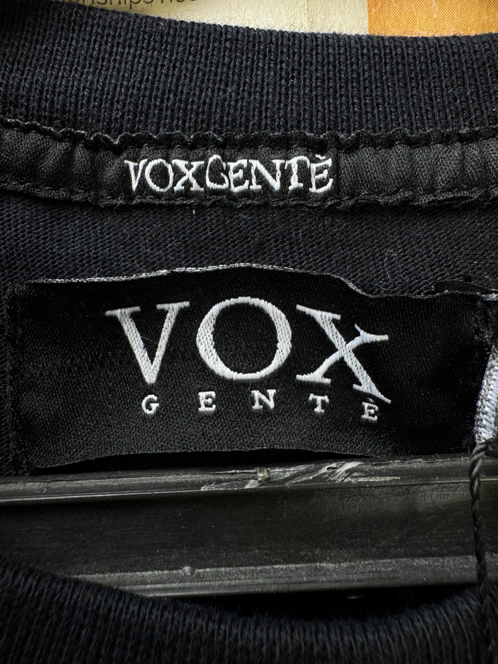 Vox Gente® Small | Chest: 19" | Black | T-Shirt | 3905 - Genuine Maal