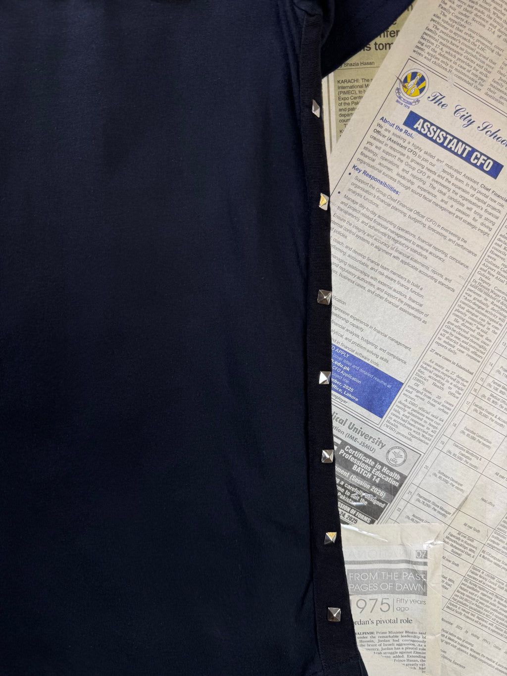 Vox Gente® Small | Chest: 19" | Black | T-Shirt | 3905 - Genuine Maal