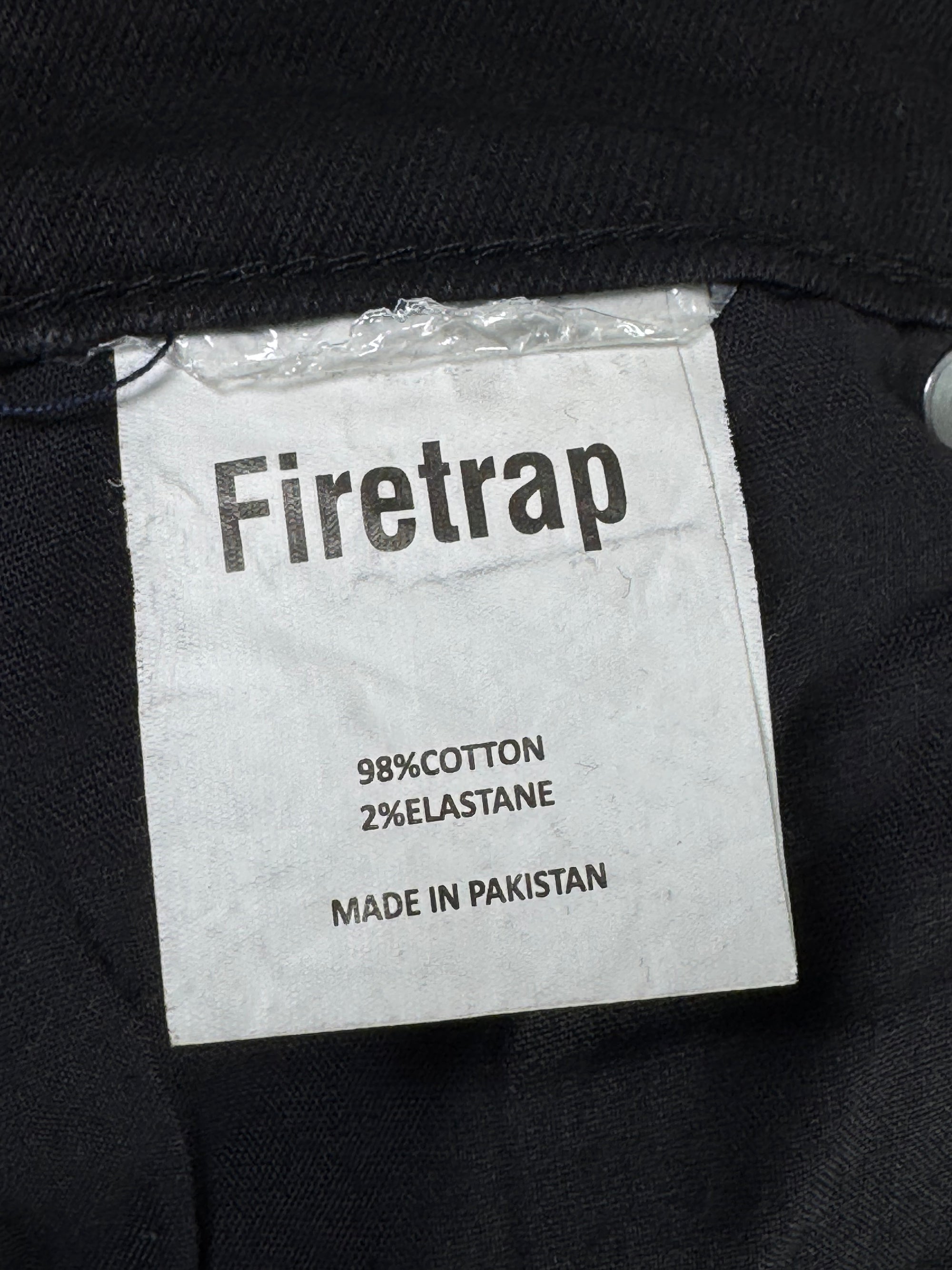 Firetrap® Waist: 34" to 36" | Black | Denim Pant | 2915 - Genuine Maal
