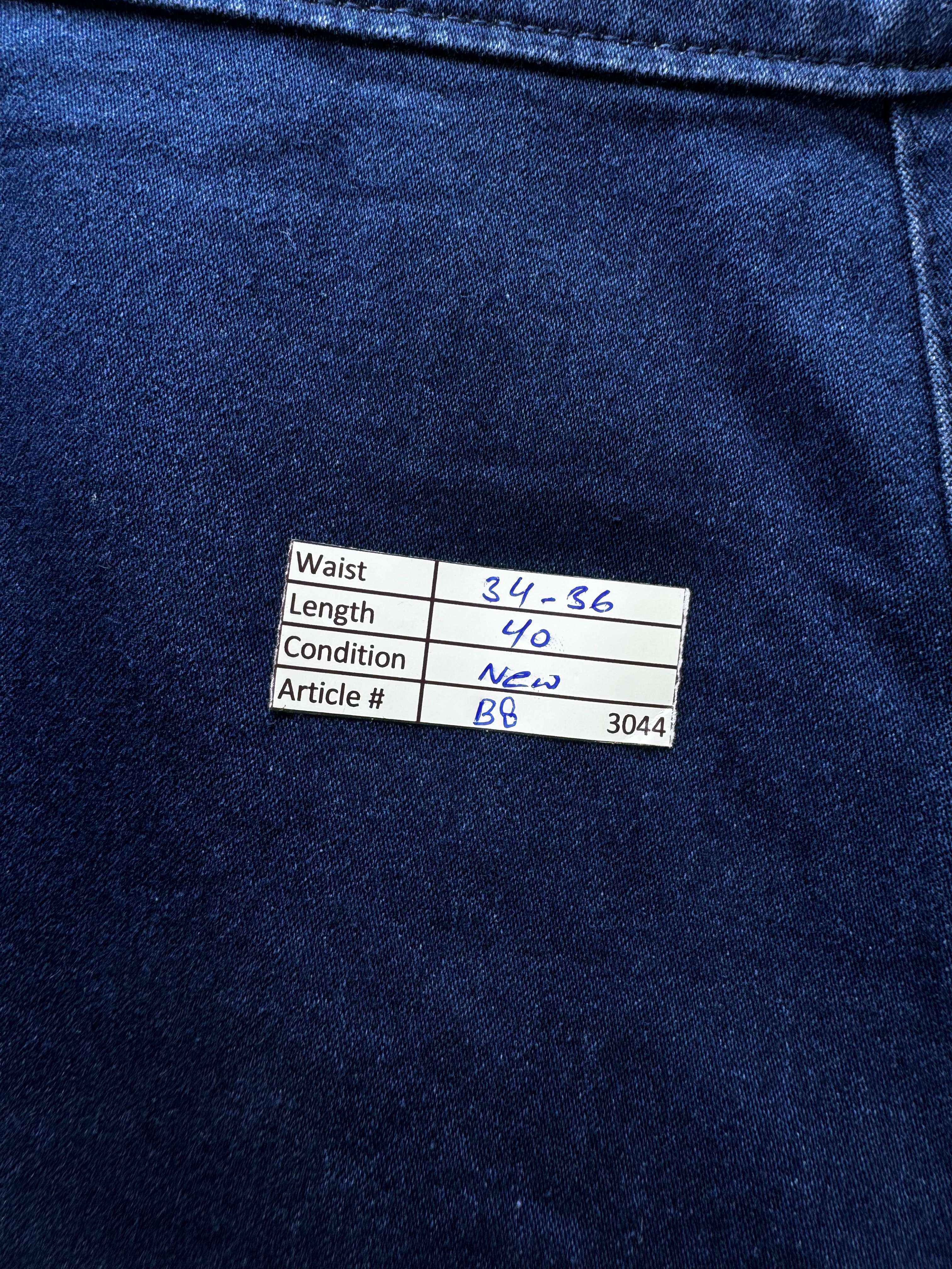 George® Waist: 34" to 36" | Royal Blue | Jeggings Pants | B8 - 3044 - Genuine Maal